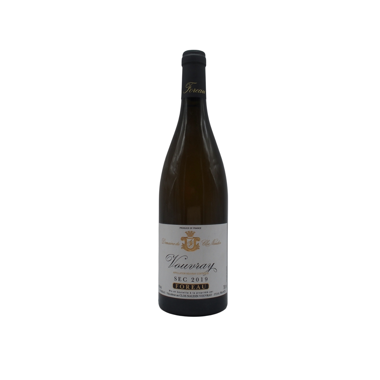 Vouvray sec 2019 Domaine du Clos Naudin