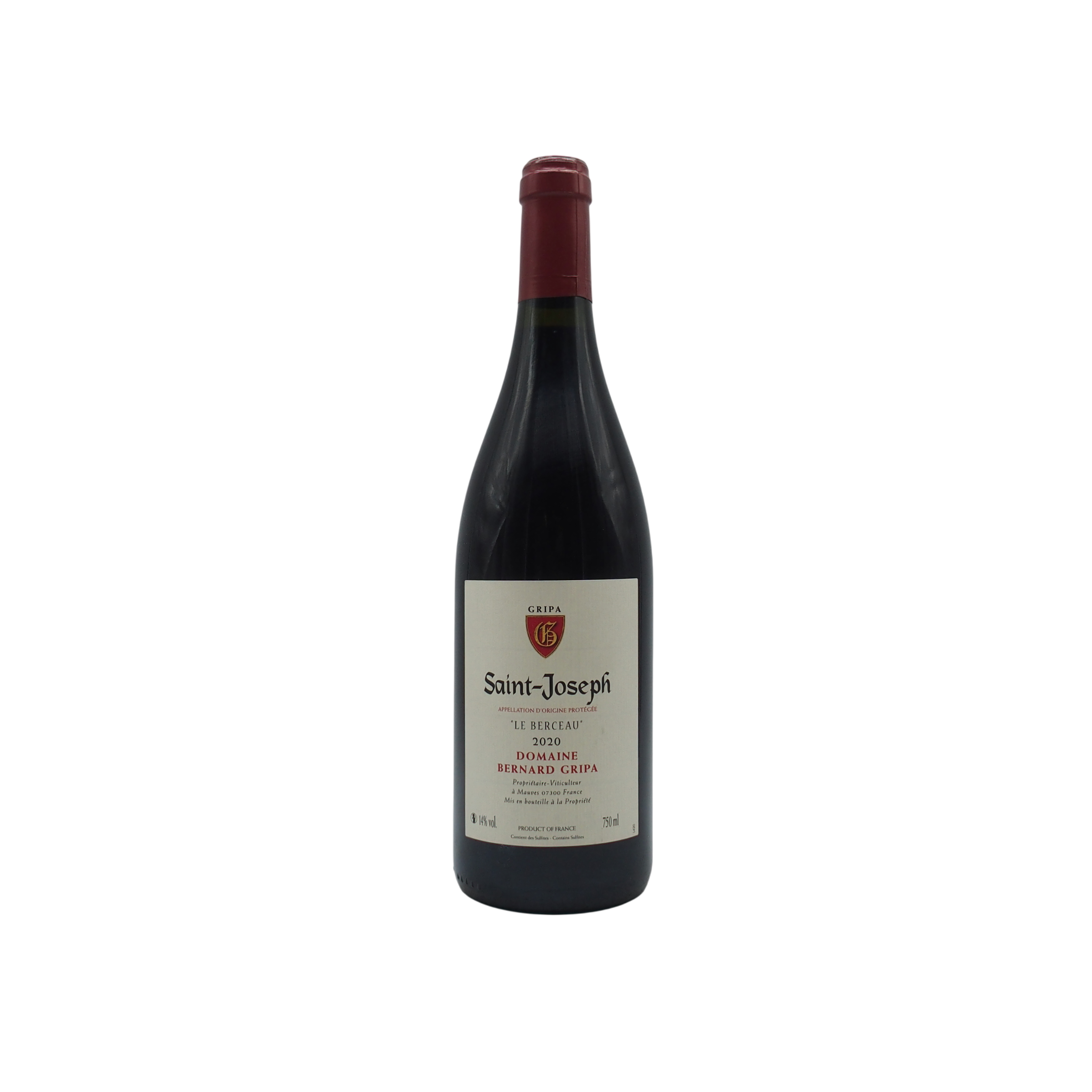 Domaine Gripa Saint-Joseph Rouge « Le Berceau » 2020