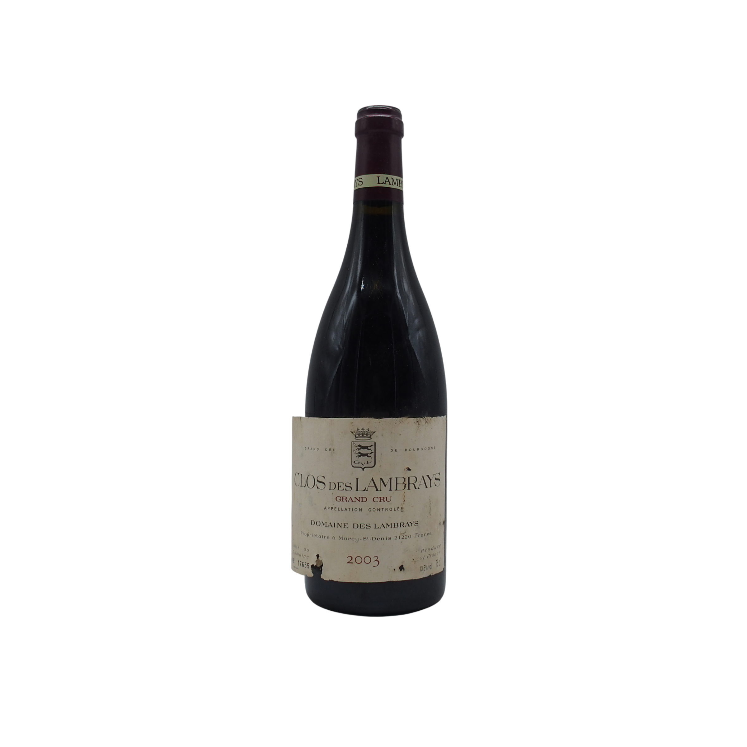 Clos des Lambrays 2003