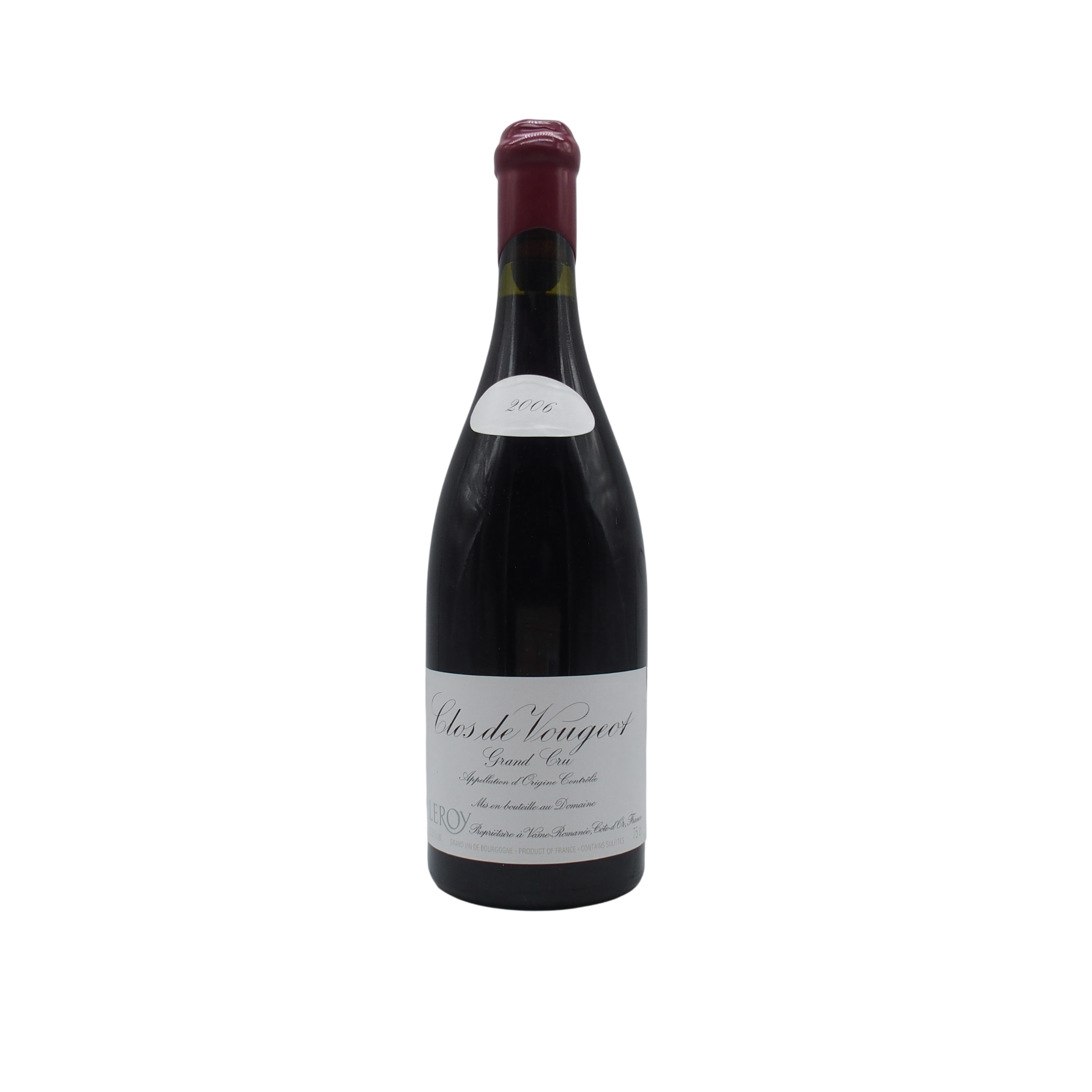 Domaine Leroy Clos de Vougeot 2006