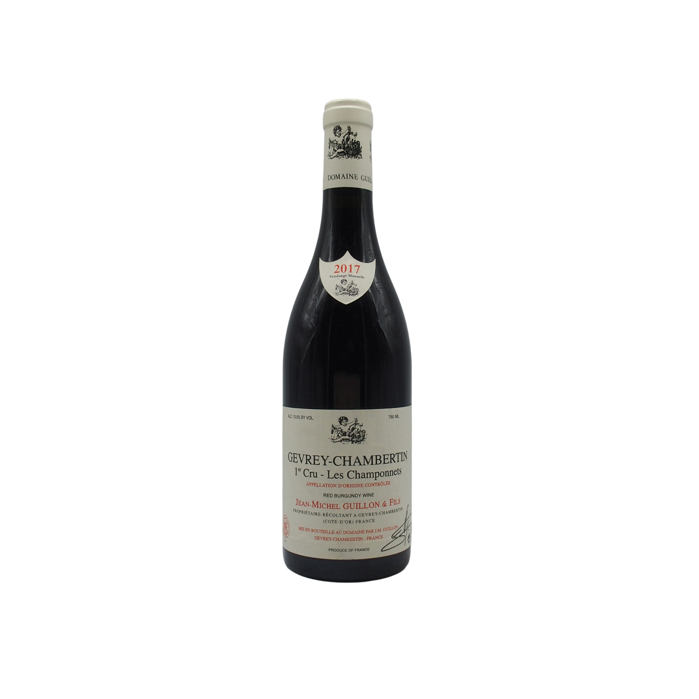 Gevrey-Chambertin 1er Cru Les Champonnets 2017 J.M Guillon