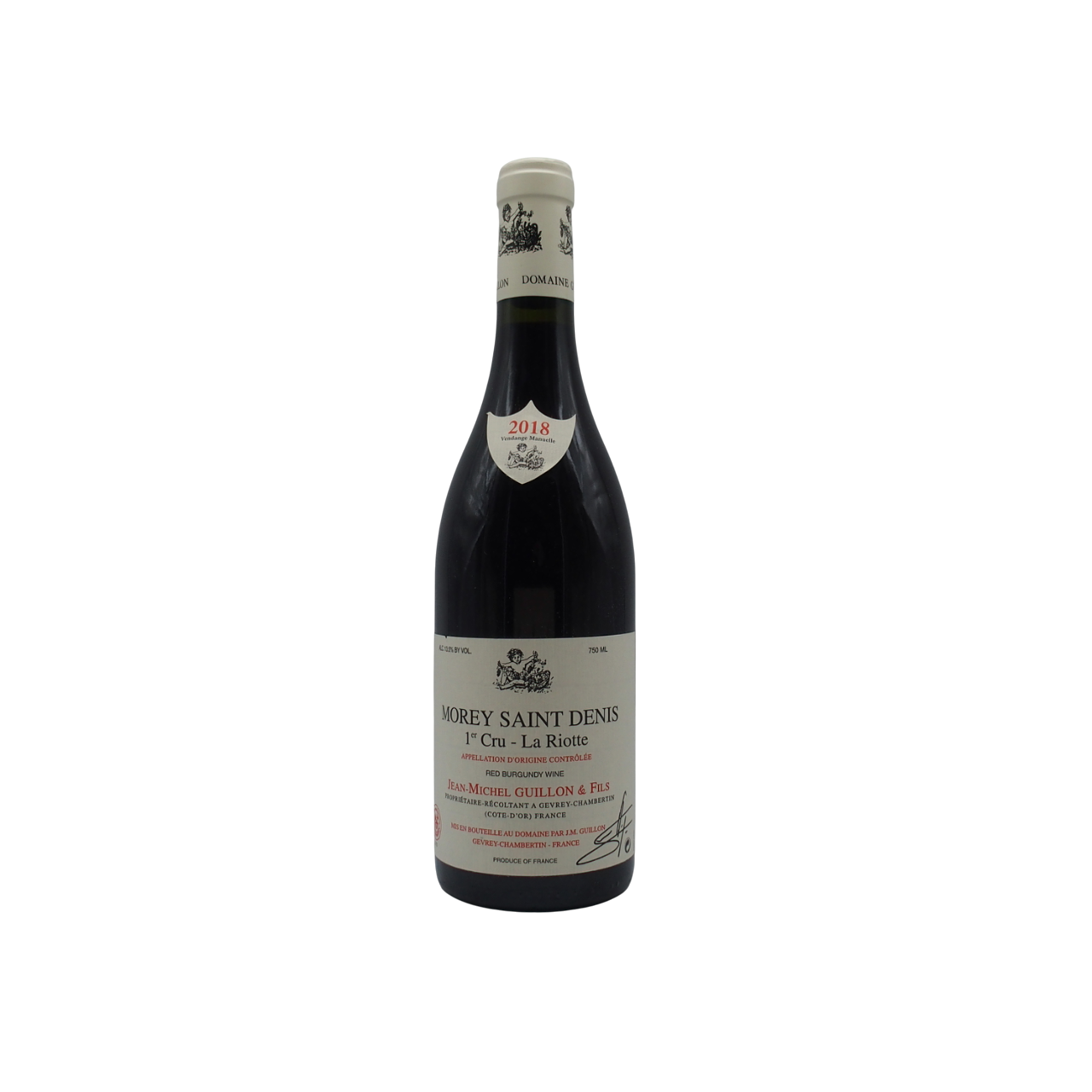 Morey Saint Denis 1er Cru « La Riotte » 2018 J.M Guillon