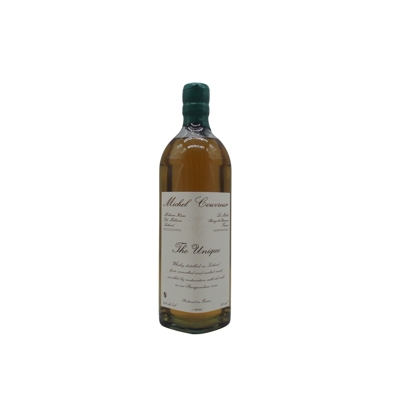 The Unique Whisky Michel Couvreur