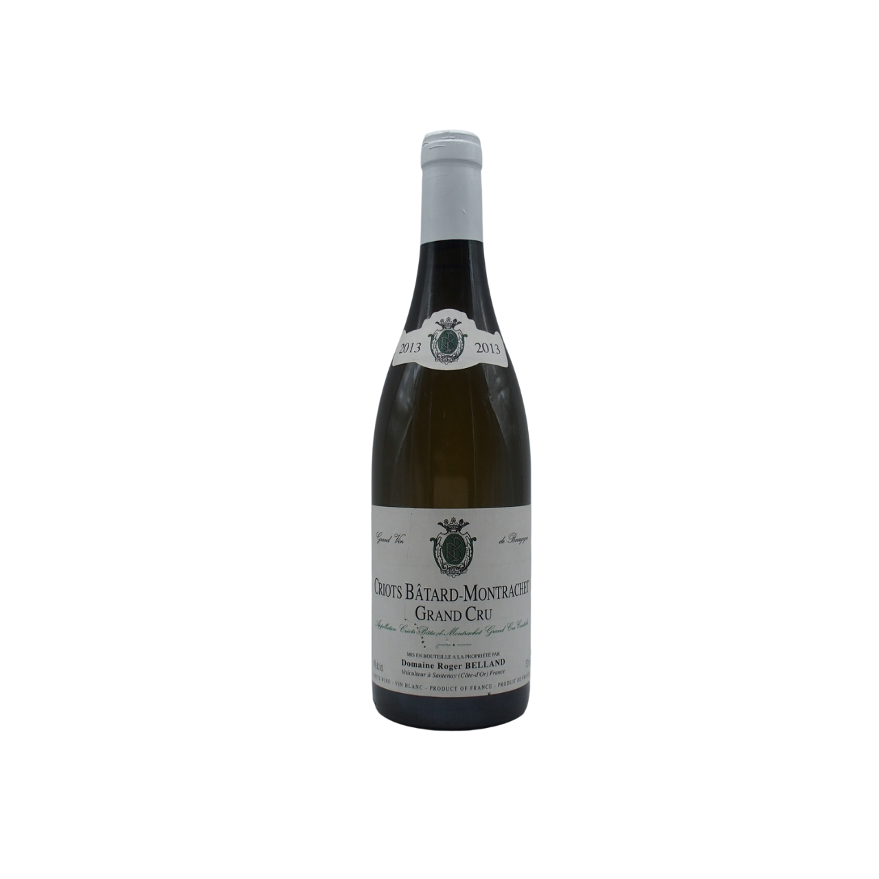 Criots-Bâtard-Montrachet Grand Cru 2013 - Roger Belland