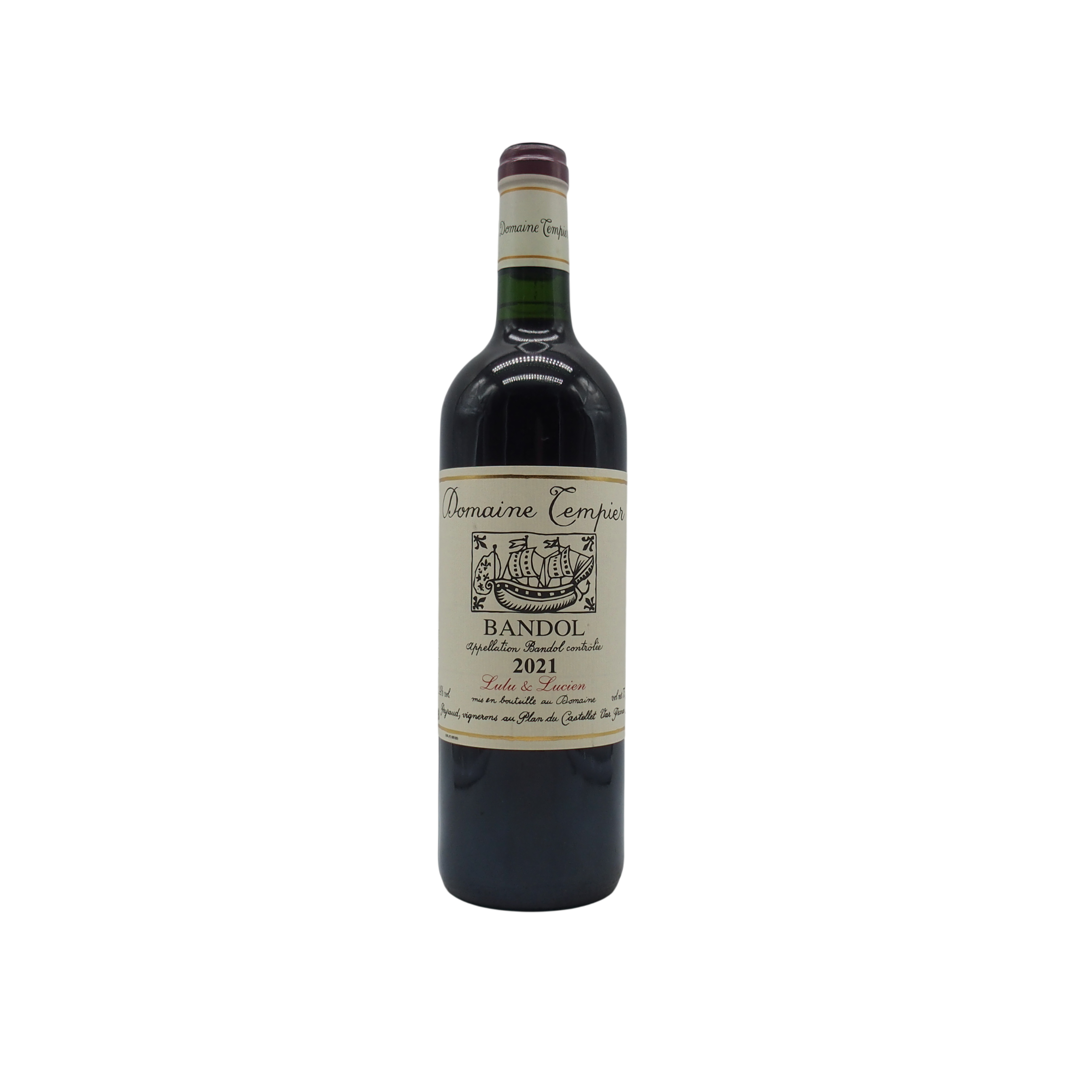 Bandol Rouge « Lulu & Lucien » 2021 Domaine Tempier