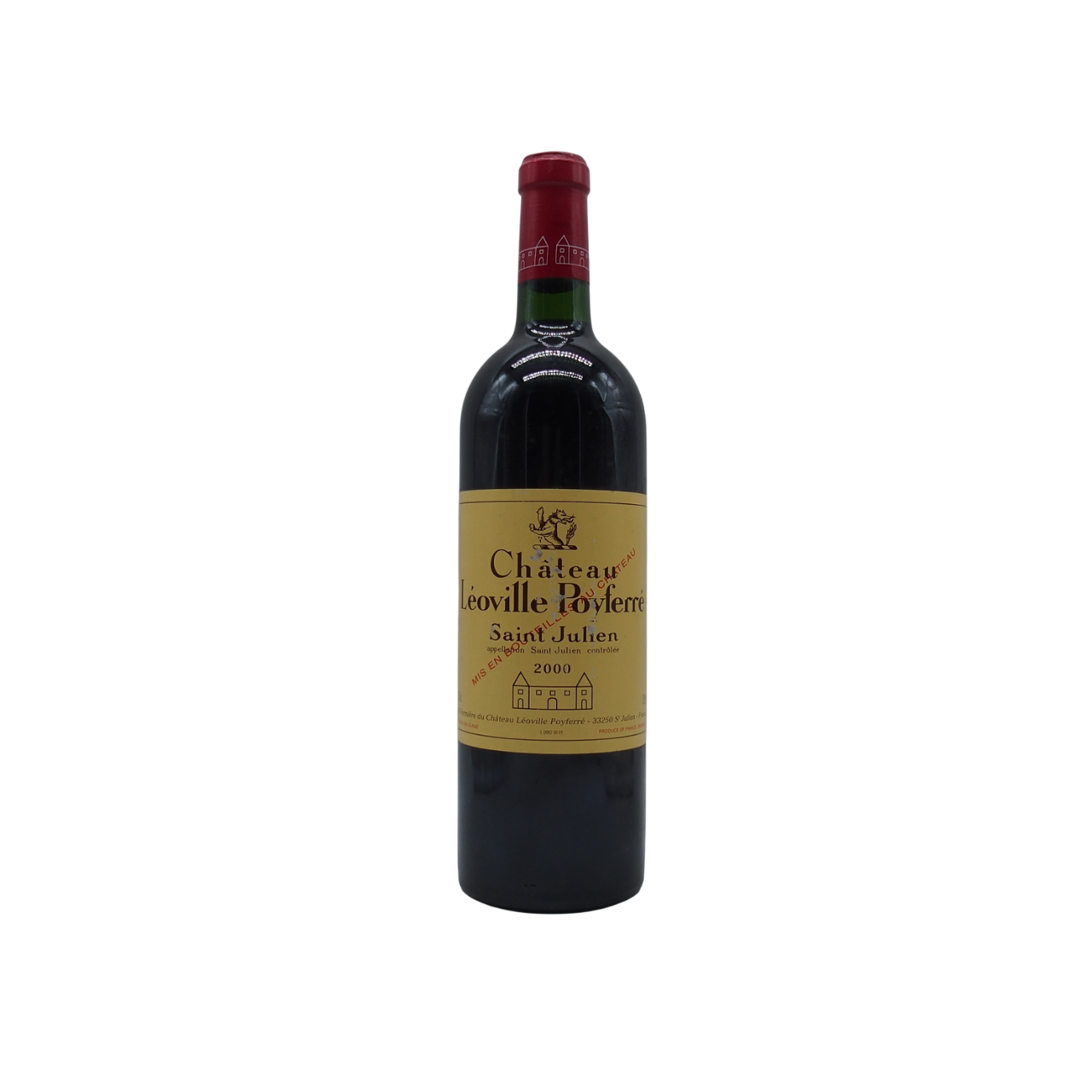 Château Léoville Poyferré 2000 Abimé