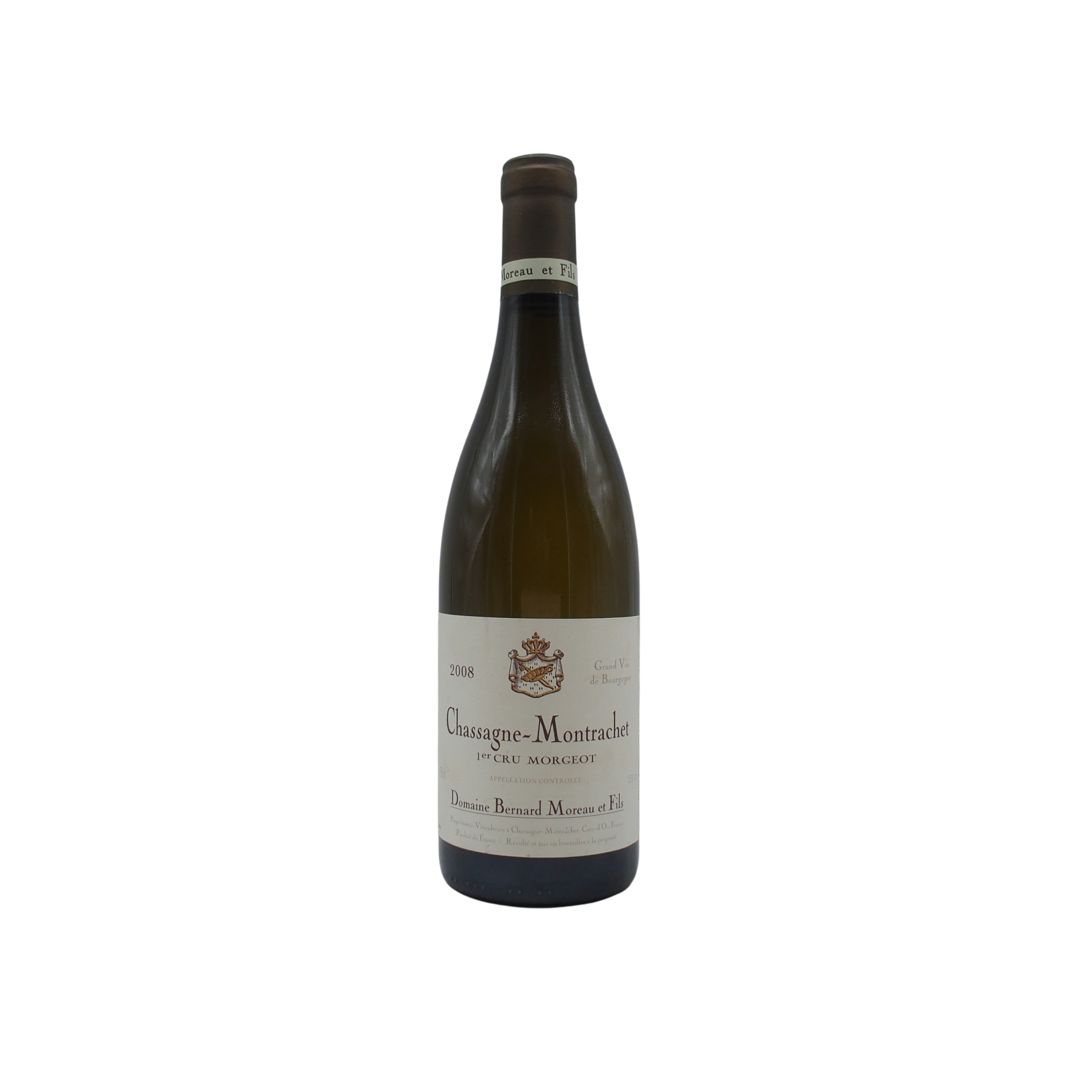 Chassagne-Montrachet 1er Cru « Morgeot » 2008 Bernard Moreau & Fils