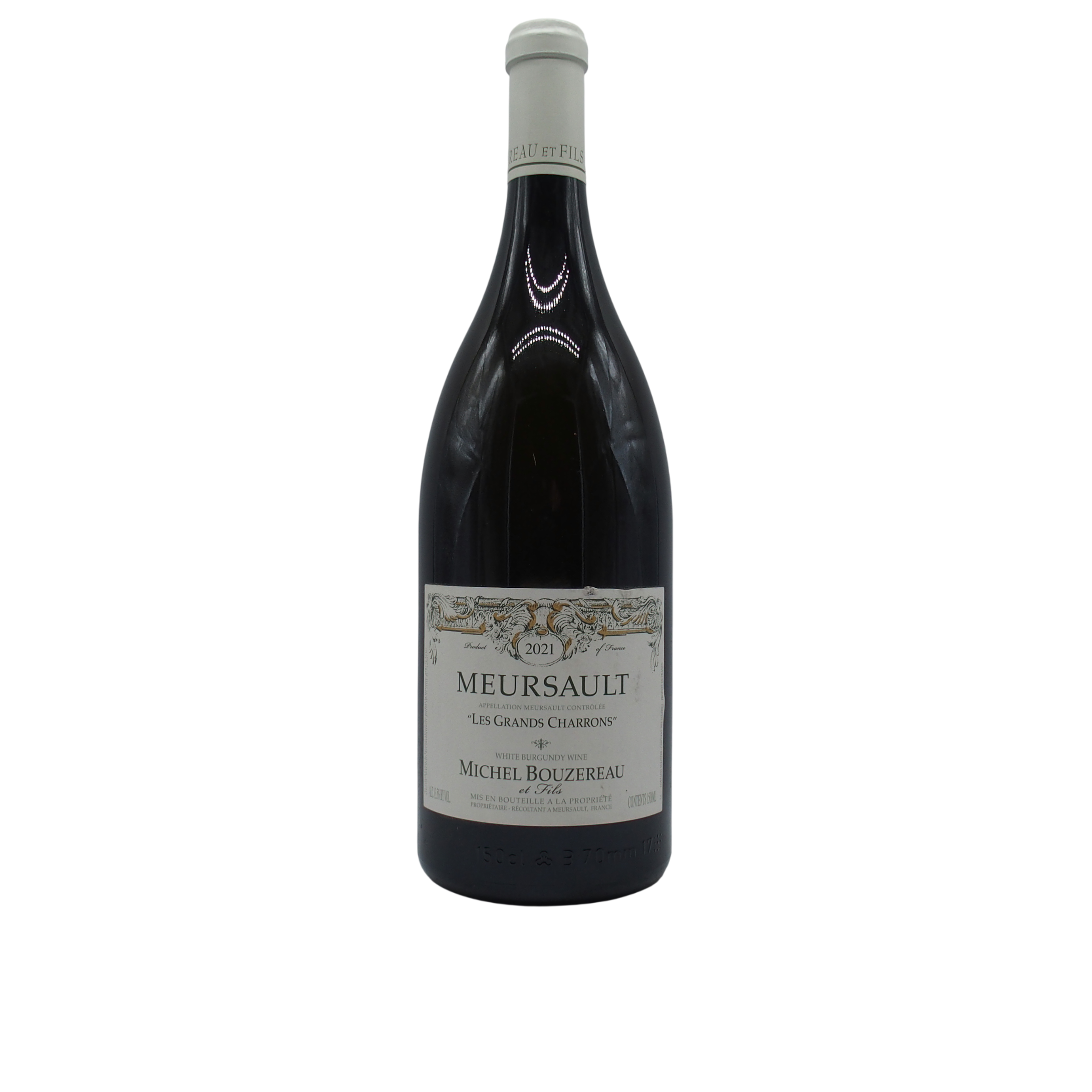 Magnum Meursault « Les Grands Charrons » 2021 Michel Bouzereau & Fils