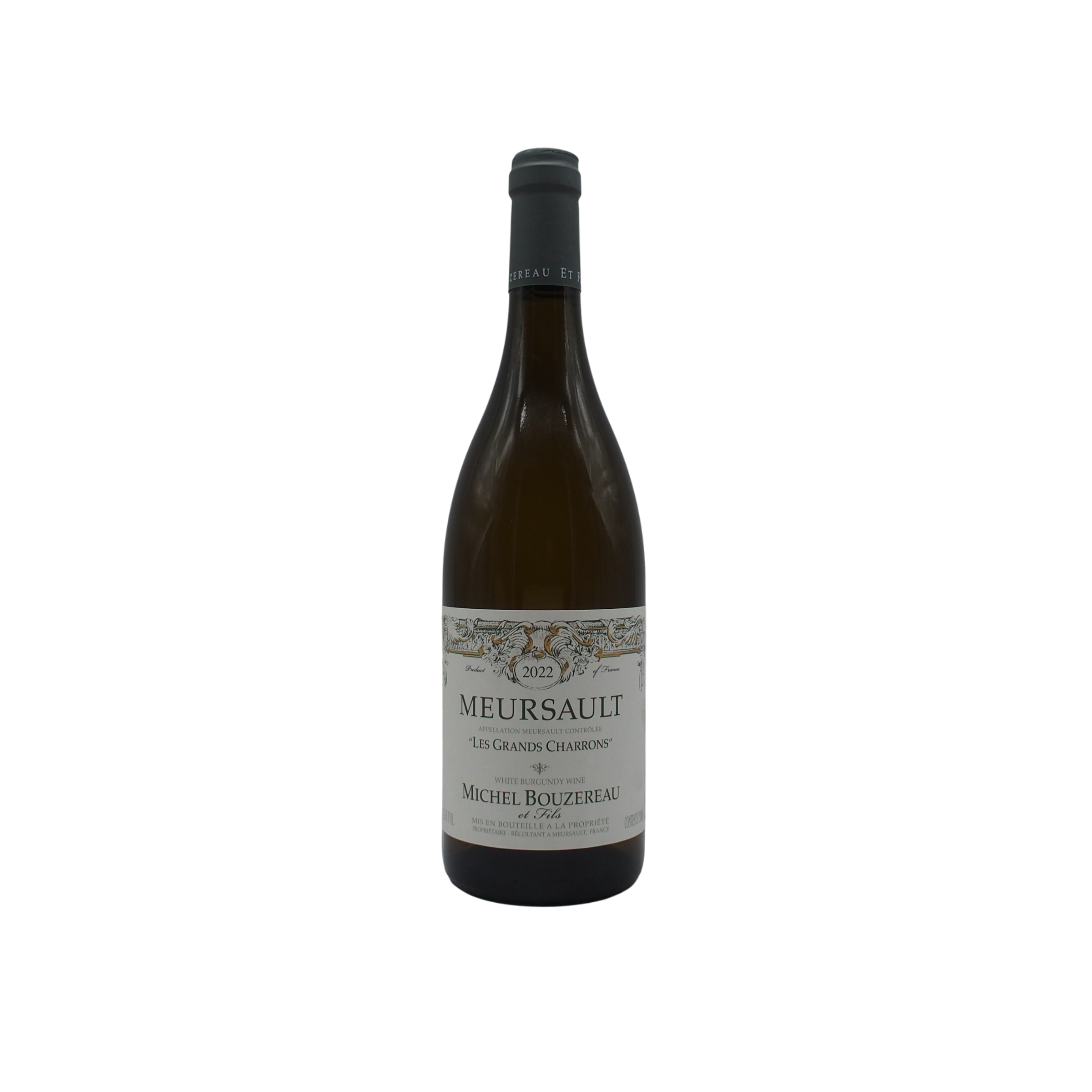 Meursault « Les Grands Charrons » 2022 Michel Bouzereau & Fils