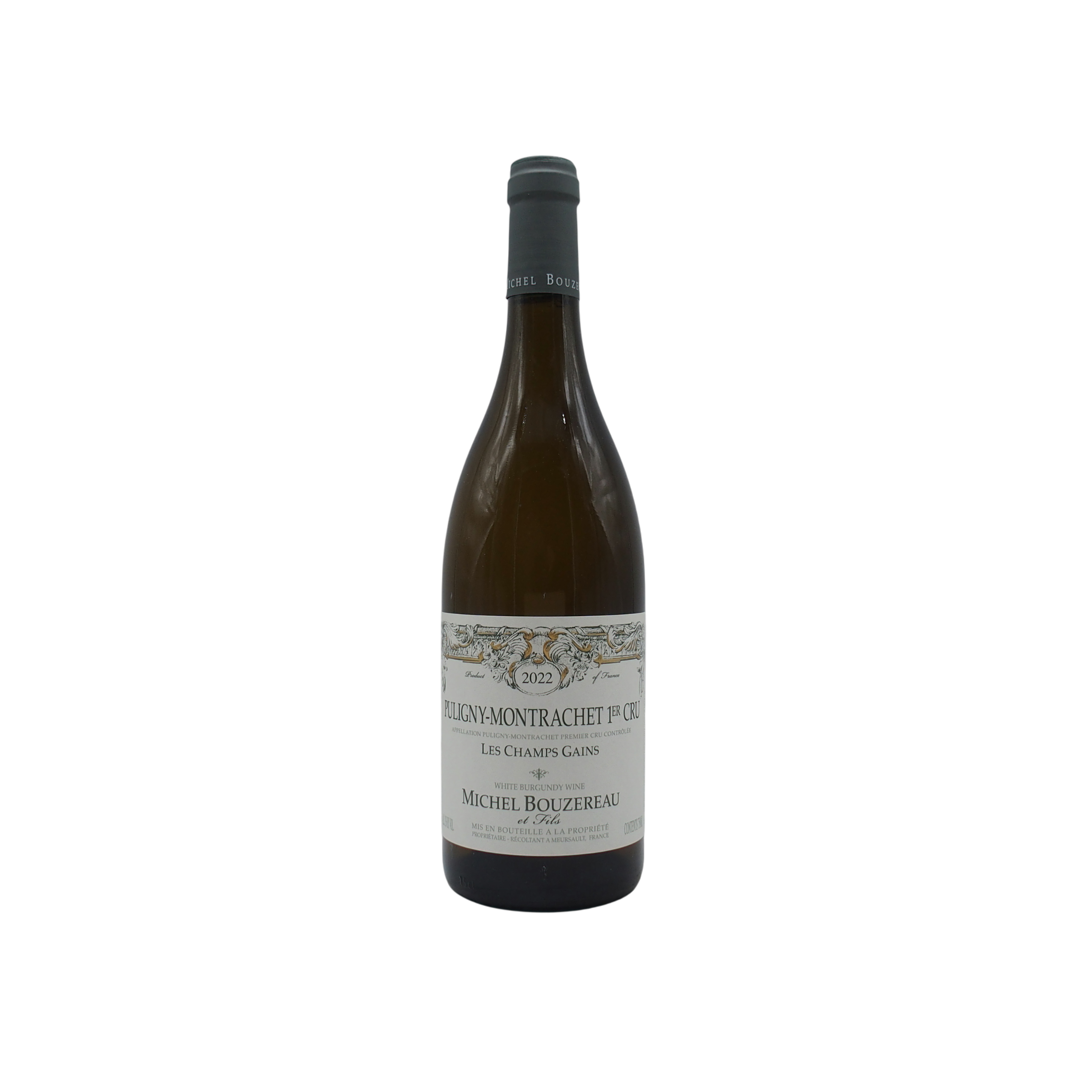 Puligny-Montrachet 1er cru « Les champs Gains » 2022 Michel Bouzereau & Fils