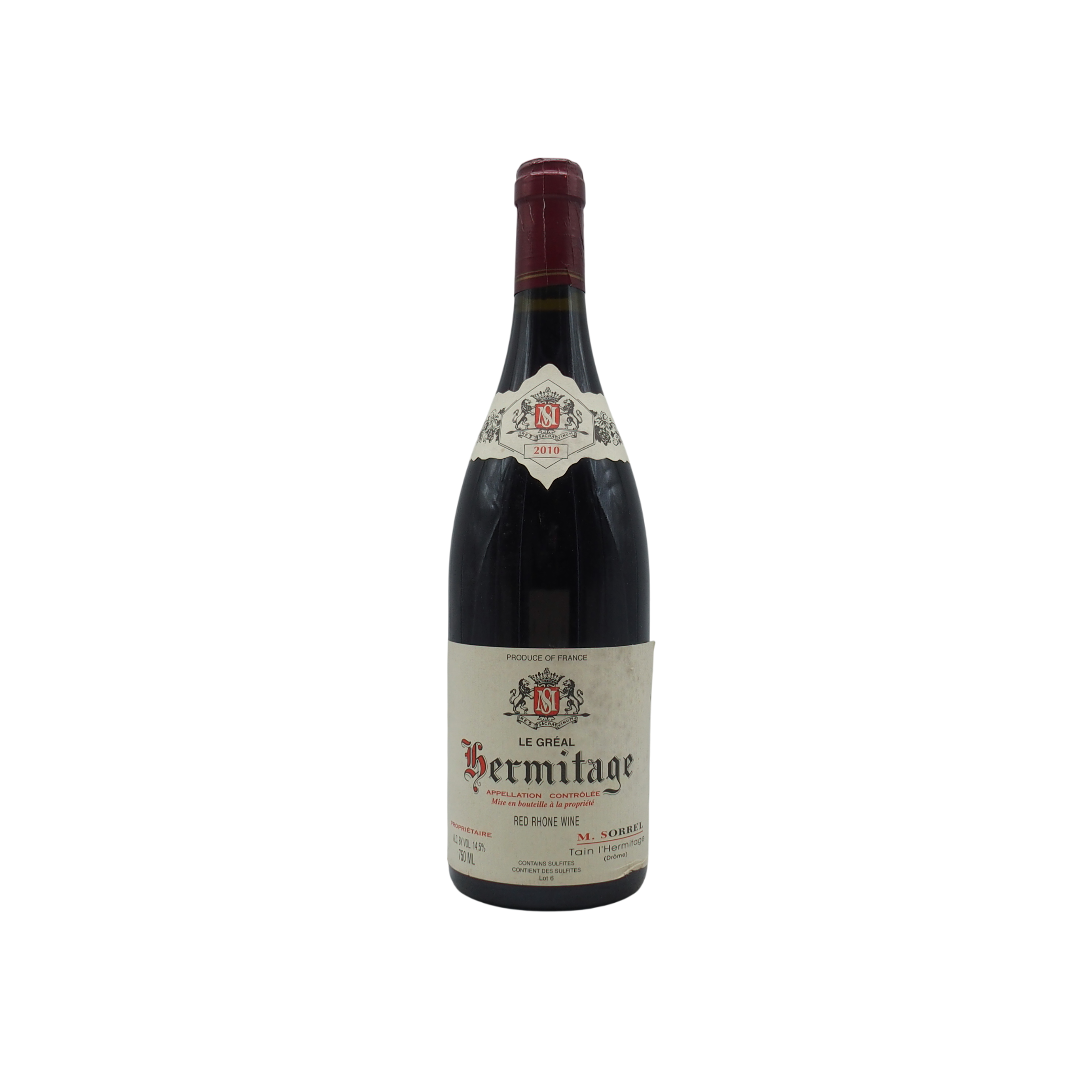 Hermitage « Le Gréal » 2010 Domaine Marc Sorrel