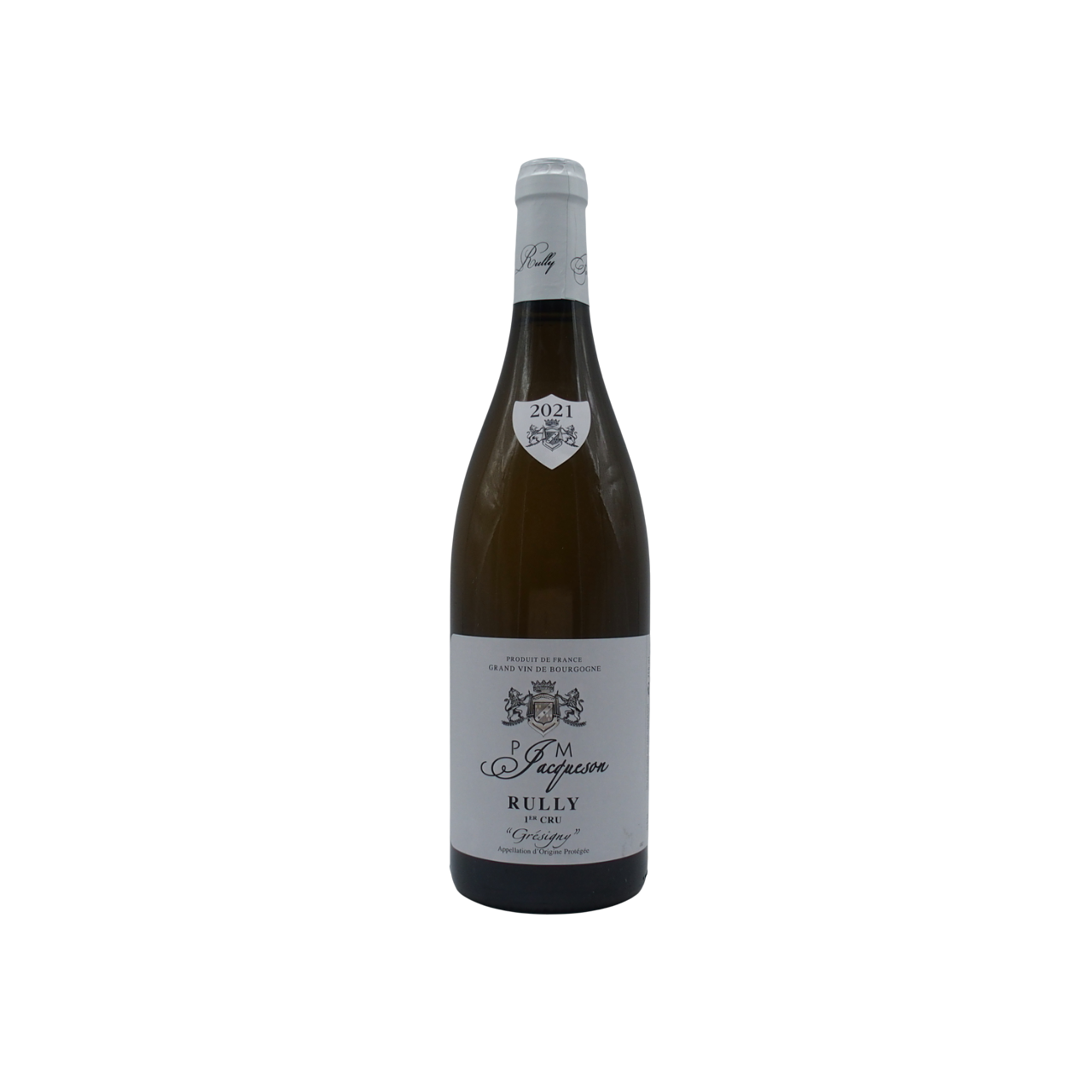 Rully Blanc 1er Cru « Grésigny » 2021 - P&M Jacqueson