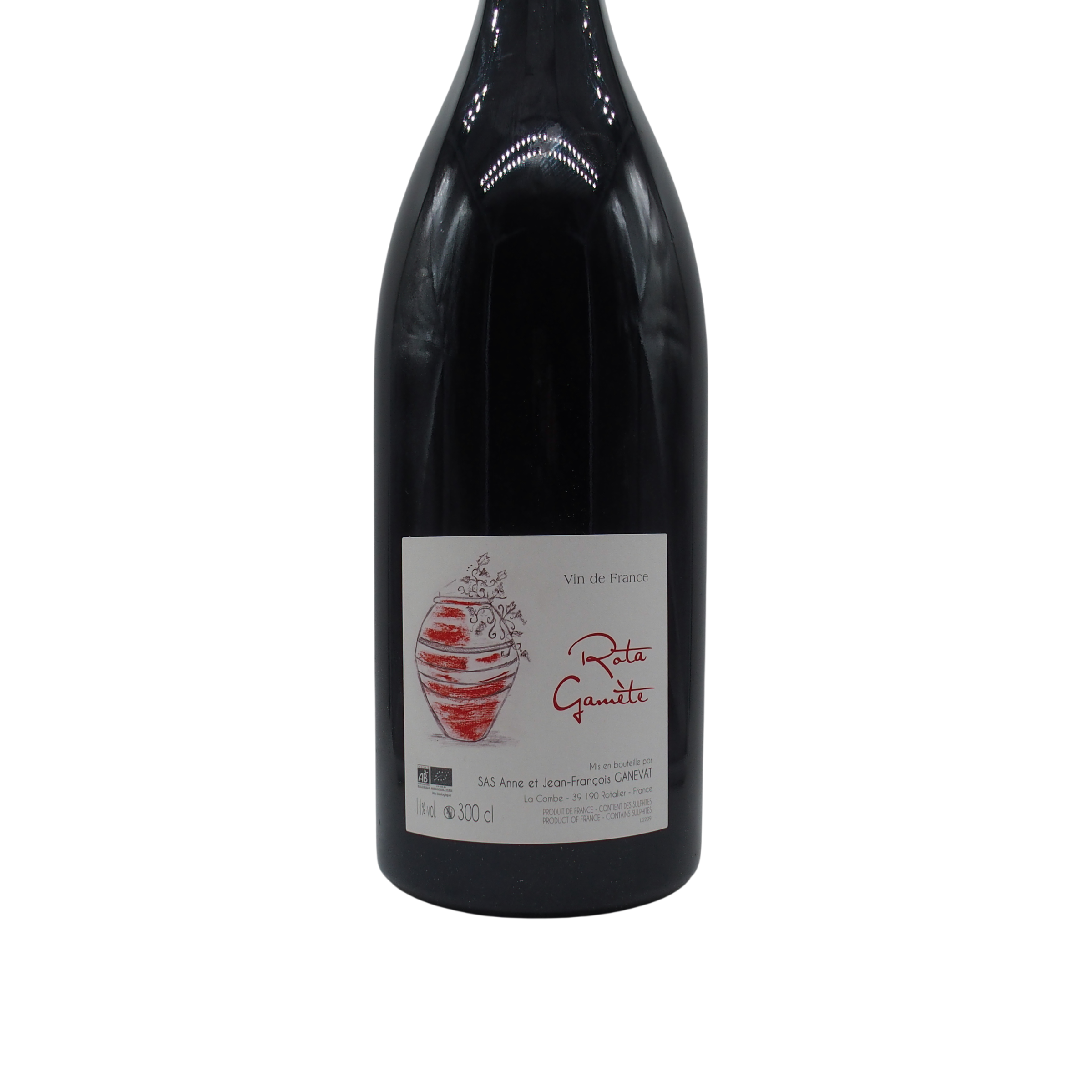 Jéroboam Vin de France « Rotagamette » Anne et J-F Ganevat