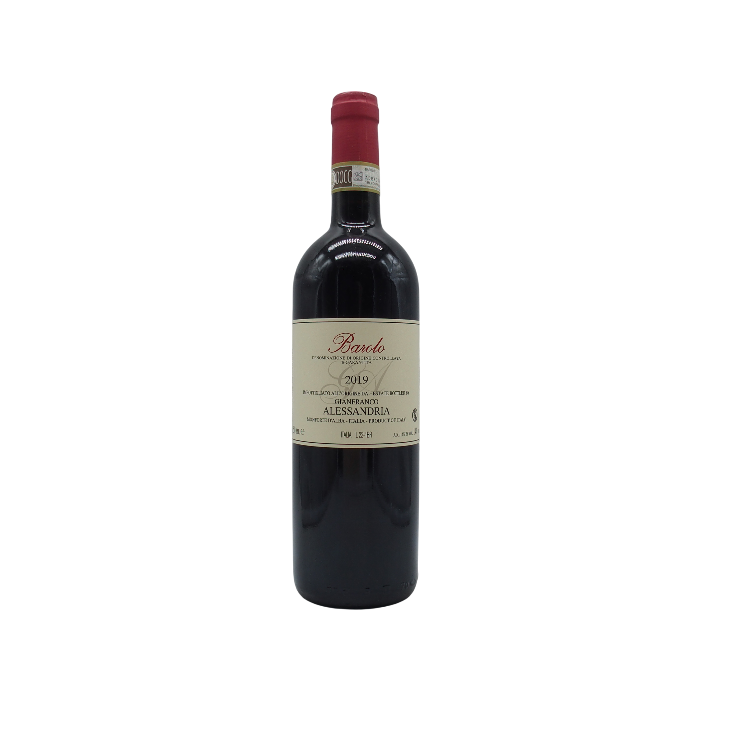 Barolo Gianfranco Alessandria 2019