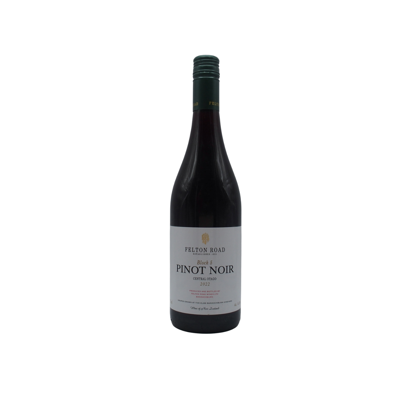Block 5 « Pinot Noir » 2022 - Felton Road