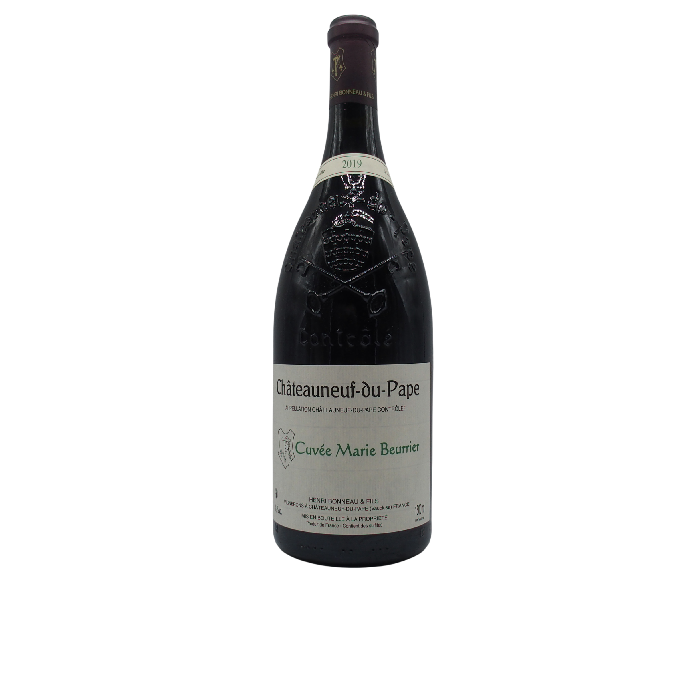 Magnum Châteauneuf-du-Pape « Marie Beurrier » 2019 Henri Bonneau