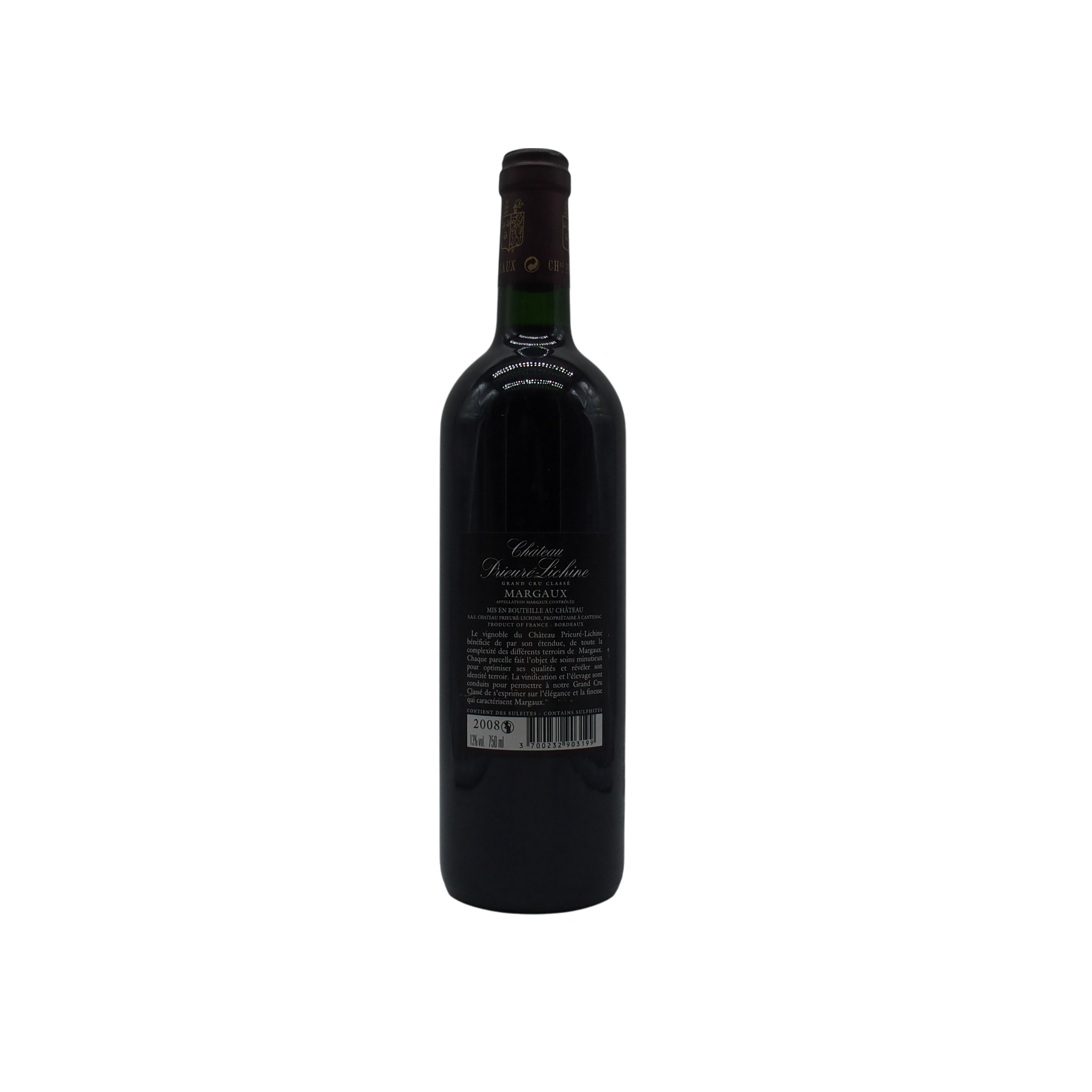 Château Prieuré-Lichine 2008