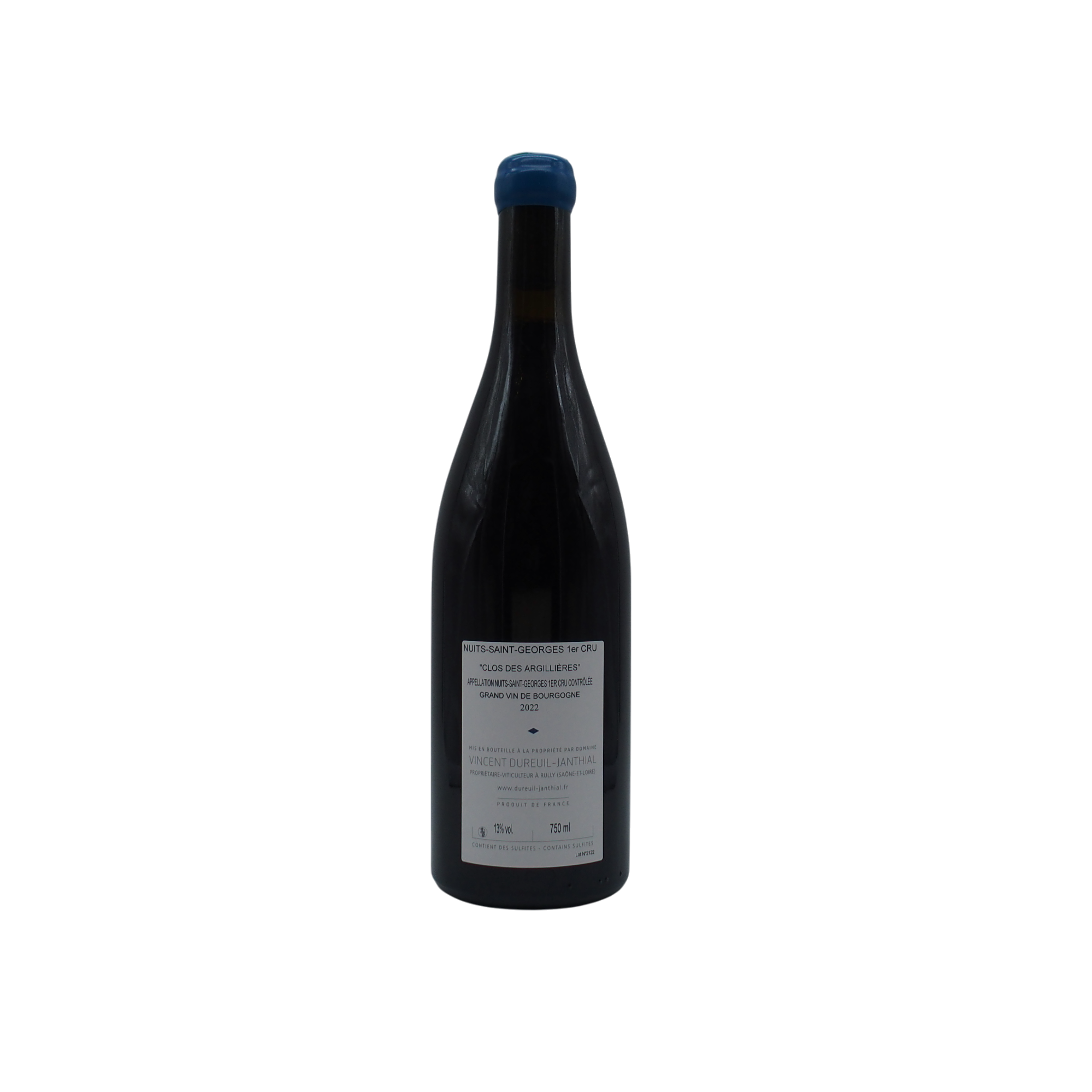 Nuits-Saint-Georges 1er cru Clos des Argillières 2022 Domaine Dureuil-Janthial