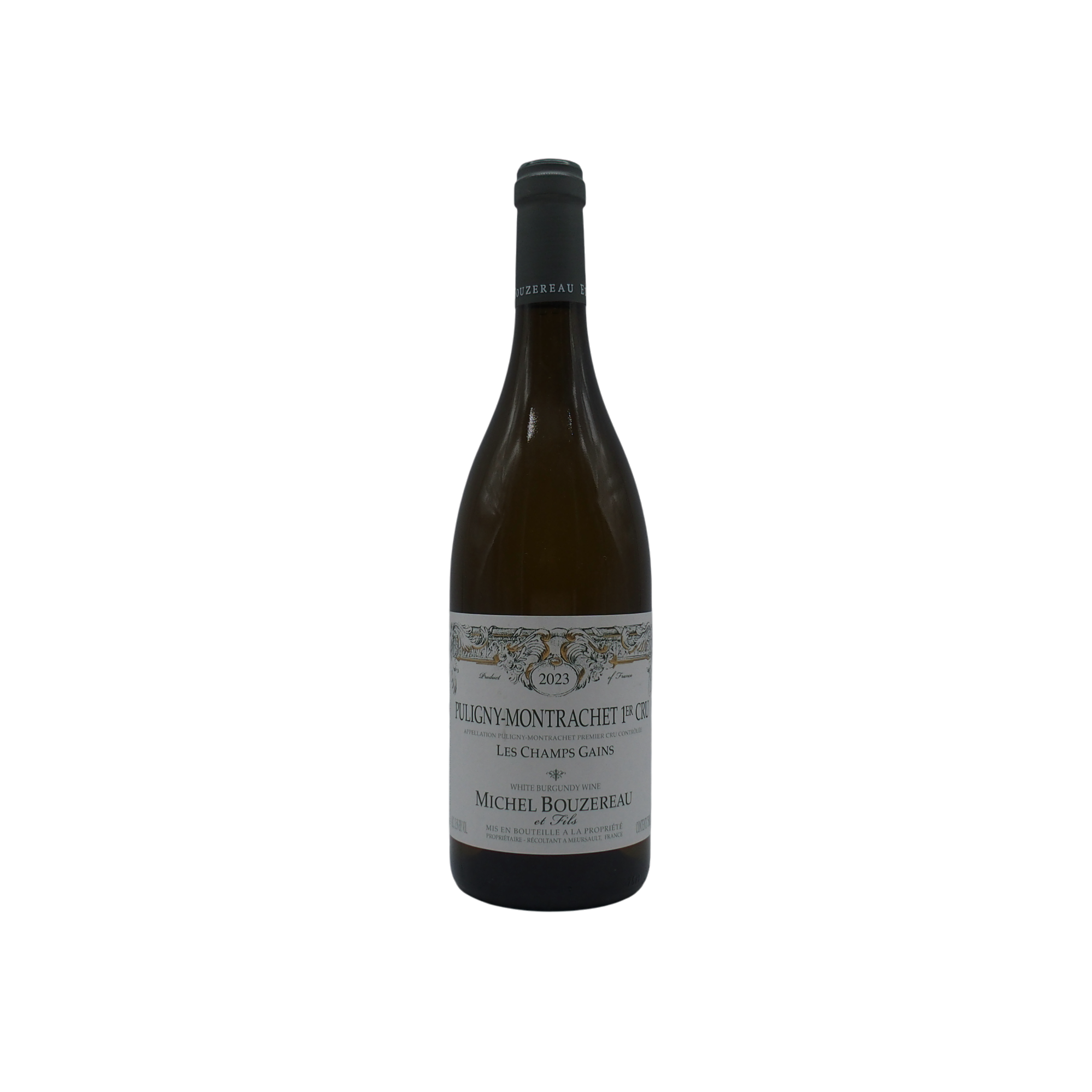 Puligny-Montrachet 1er cru « Les champs Gains » 2023 Michel Bouzereau & Fils