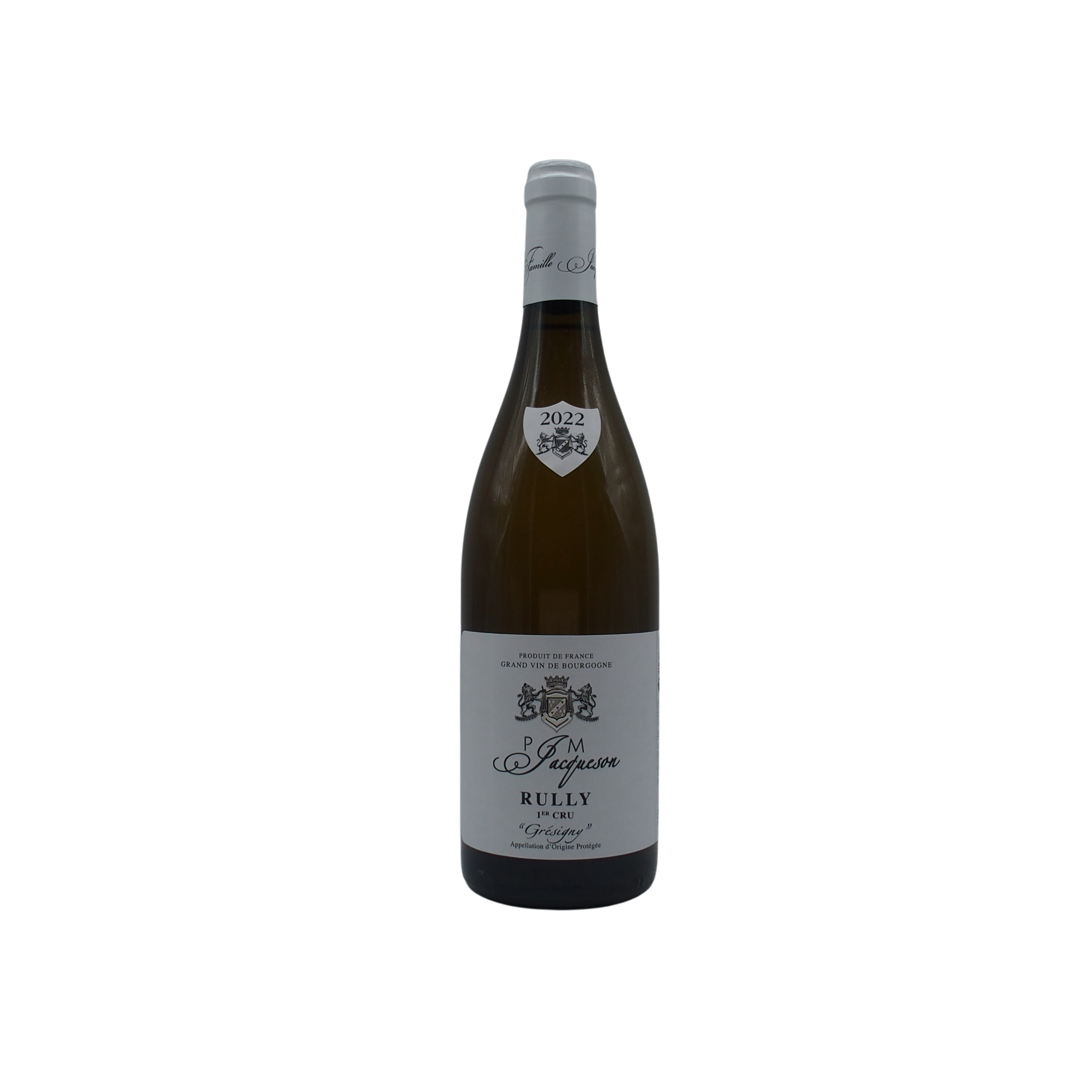 Rully Blanc 1er Cru « Grésigny » 2022 - P&M Jacqueson