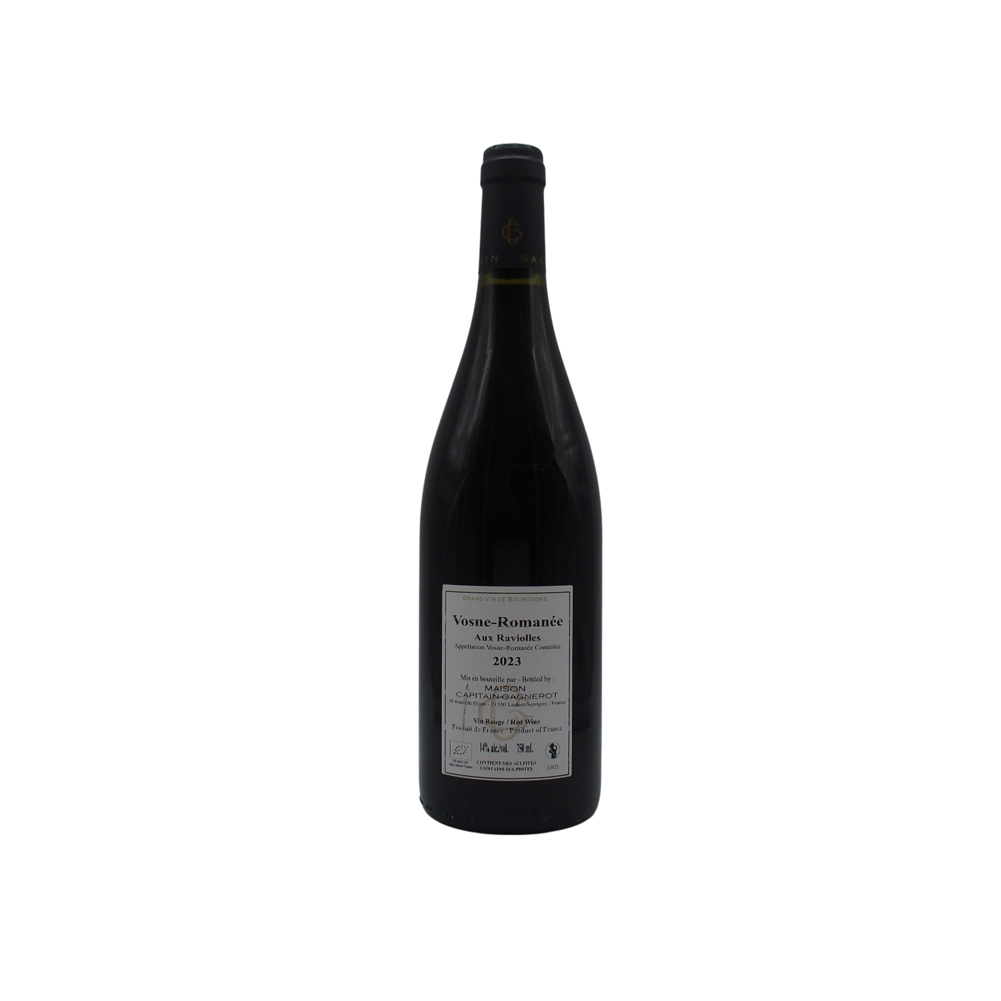 Vosne-Romanée « Aux Raviolles » 2023 Domaine Capitain-Gagnerot