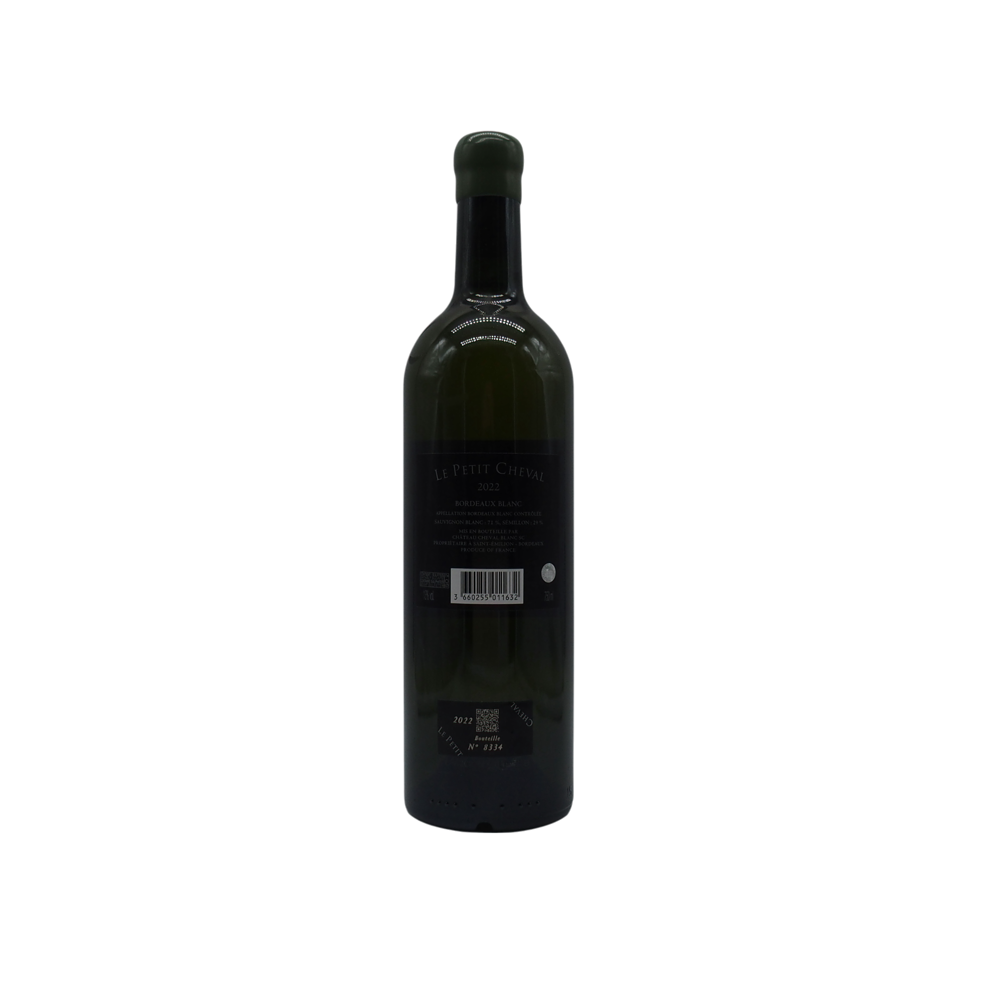 Le Petit Cheval Bordeaux Blanc - 2022 - Château Cheval Blanc