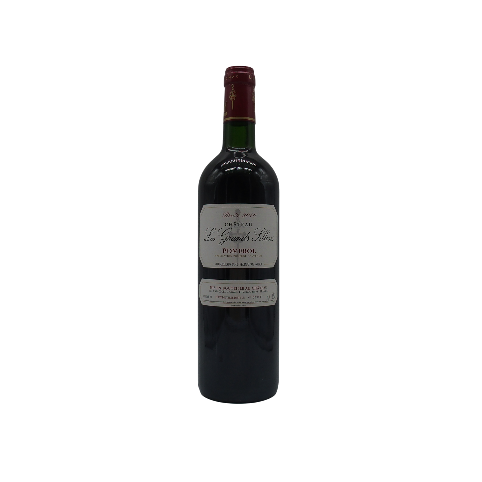 Château Les Grand Sillons 2010