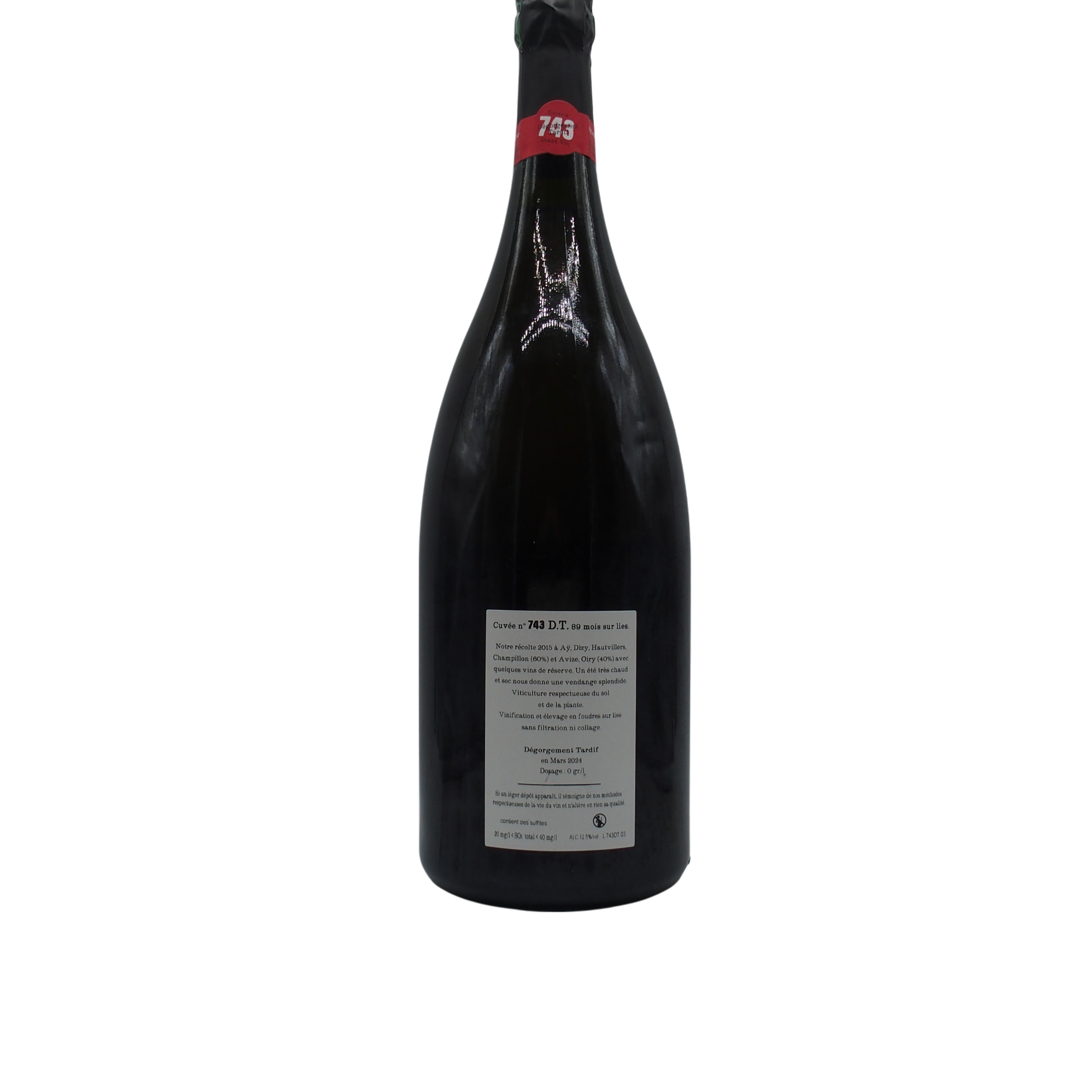 Magnum Cuvée 743 Dégorgement Tardif Champagne Jacquesson