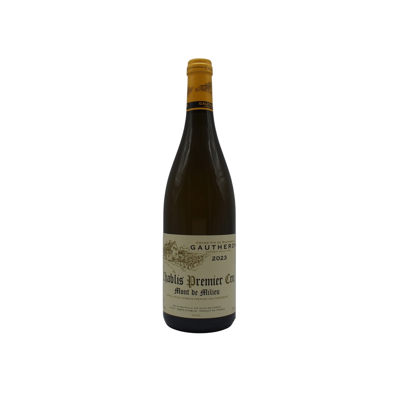 Chablis 1er Cru Mont de Milieu 2023 Domaine Gautheron