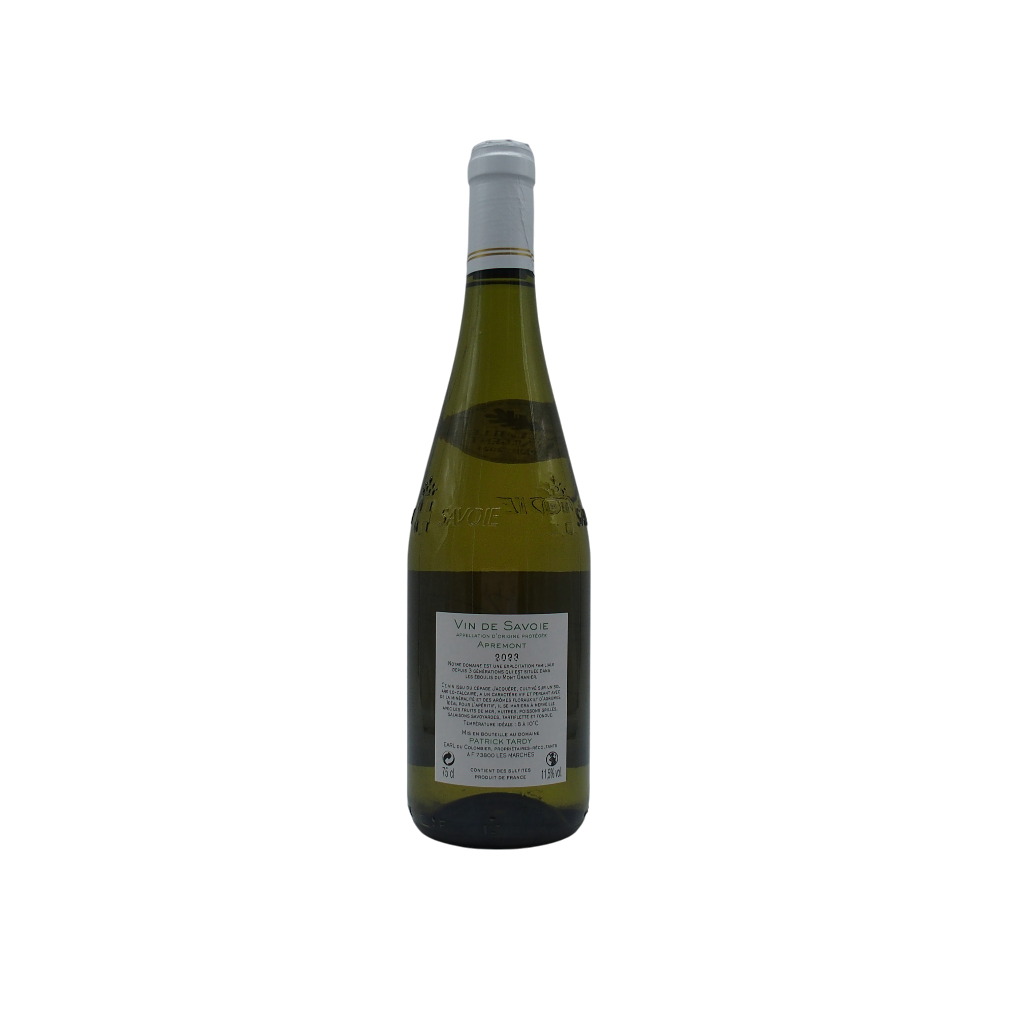 Apremont 2023, Domaine du Colombier Patrick Tardy
