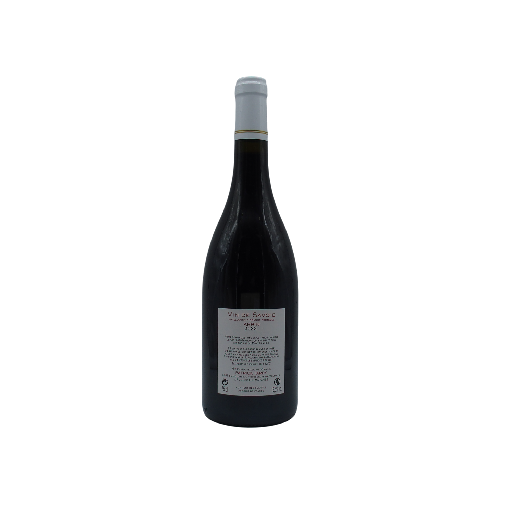 Arbin Mondeuse 2023 Domaine du Colombier Patrick Tardy