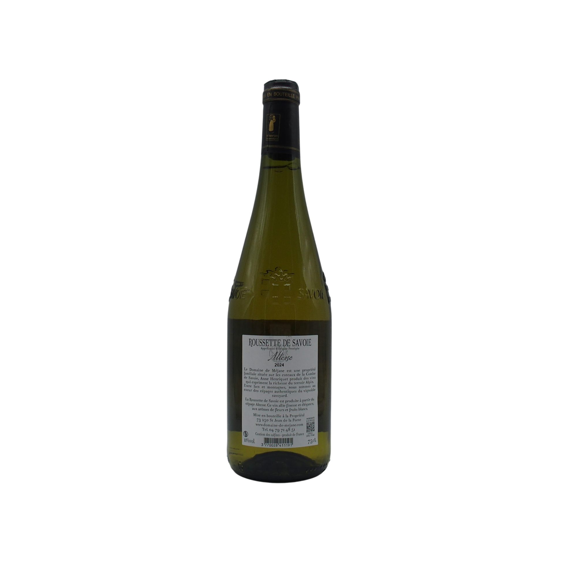 Roussette de Savoie 2024 Domaine de Méjane