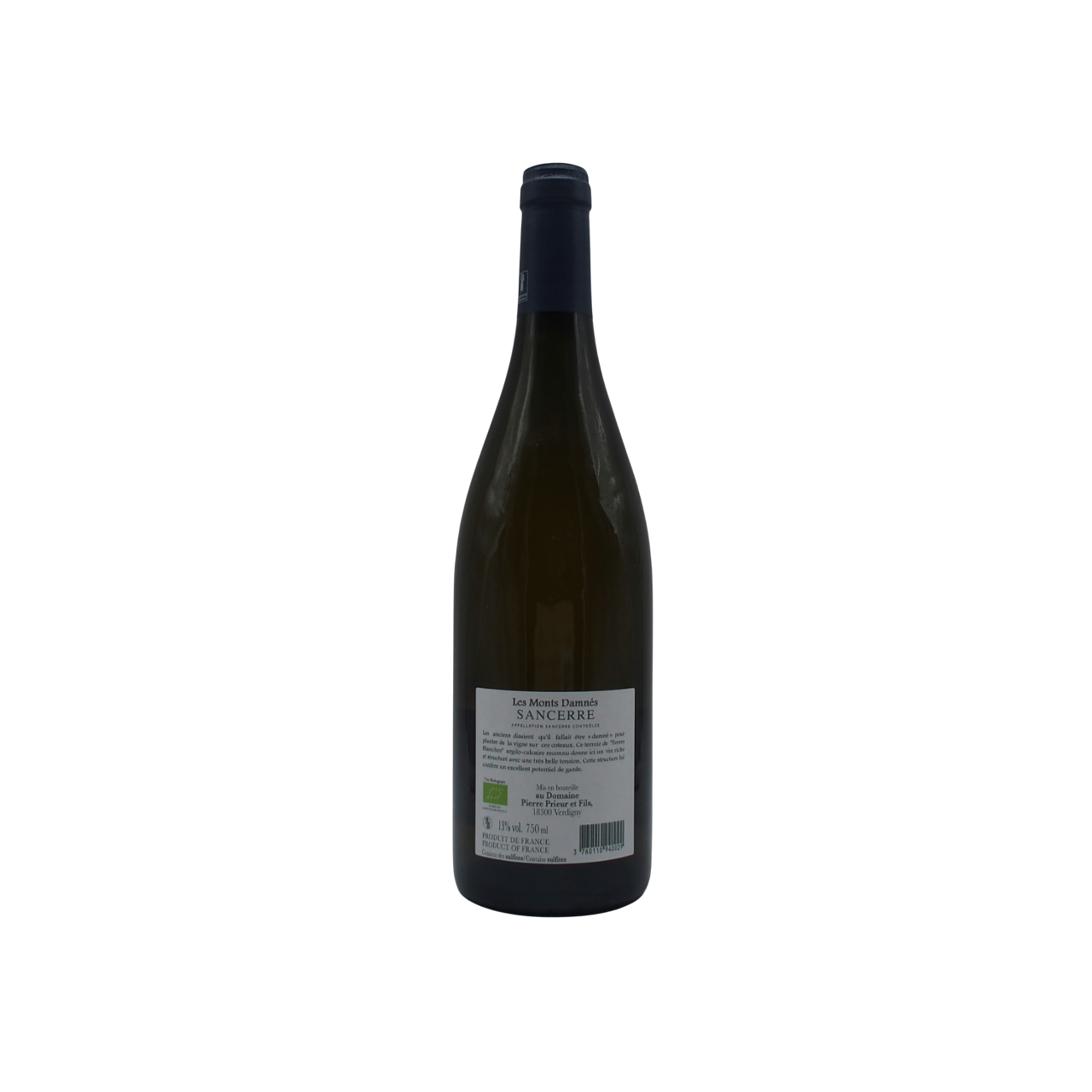 Sancerre Blanc « Les Monts Damnés » 2023 Pierre Prieur & Fils