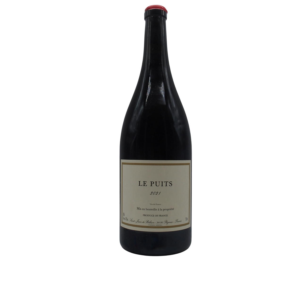 Magnum Vin de France « Le Puits » 2021 Prieuré Saint-Jean de Bébian
