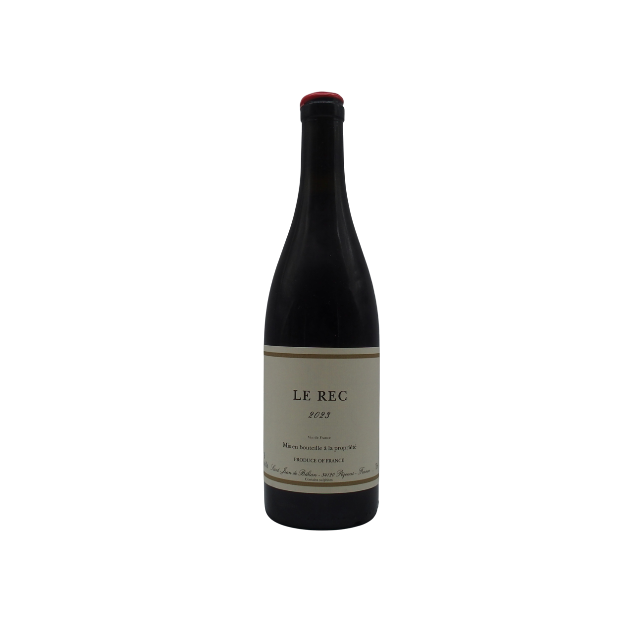 Vin de France « Le Rec » 2023 Prieuré Saint-Jean de Bébian