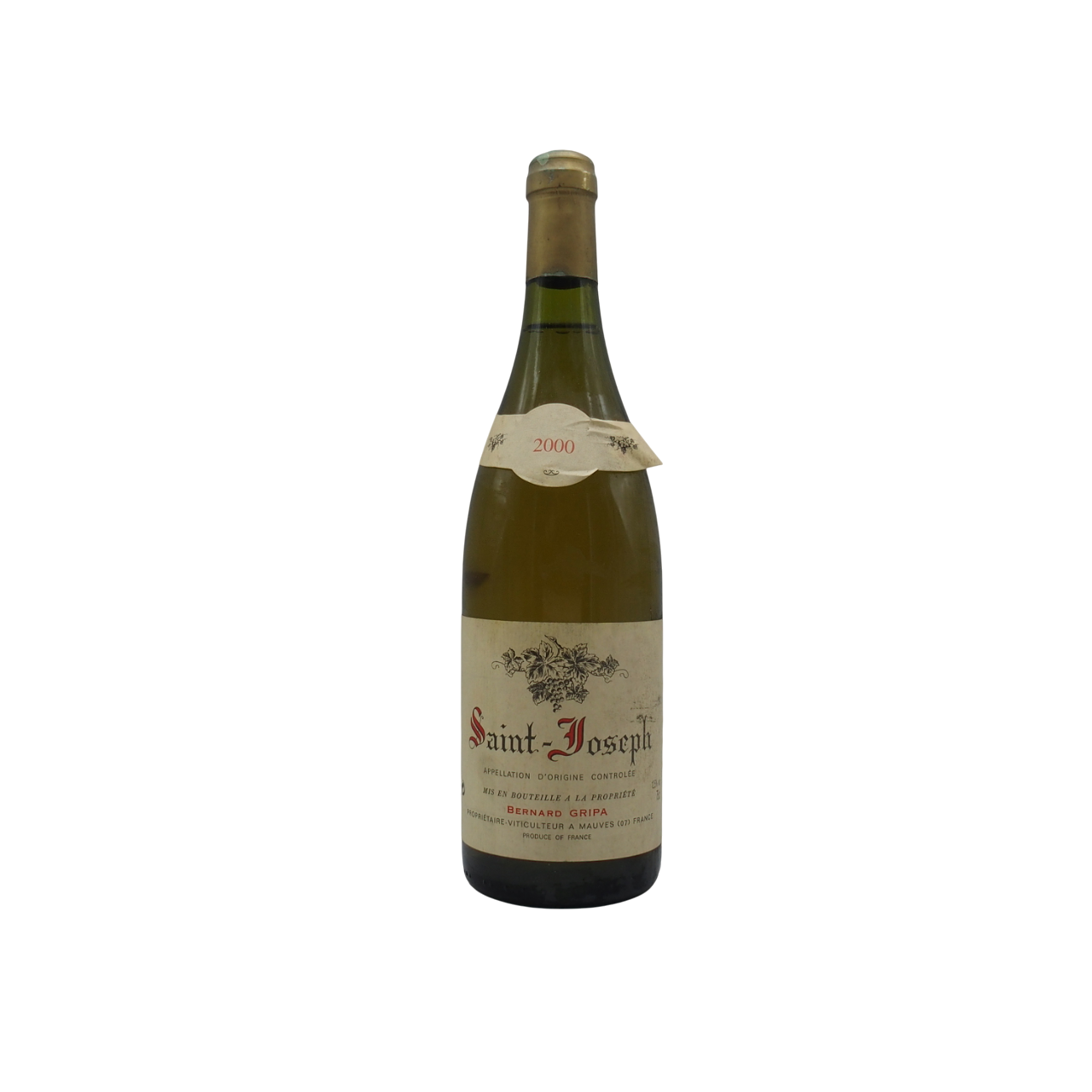 Saint-Joseph Blanc 2000 Domaine Bernard Gripa