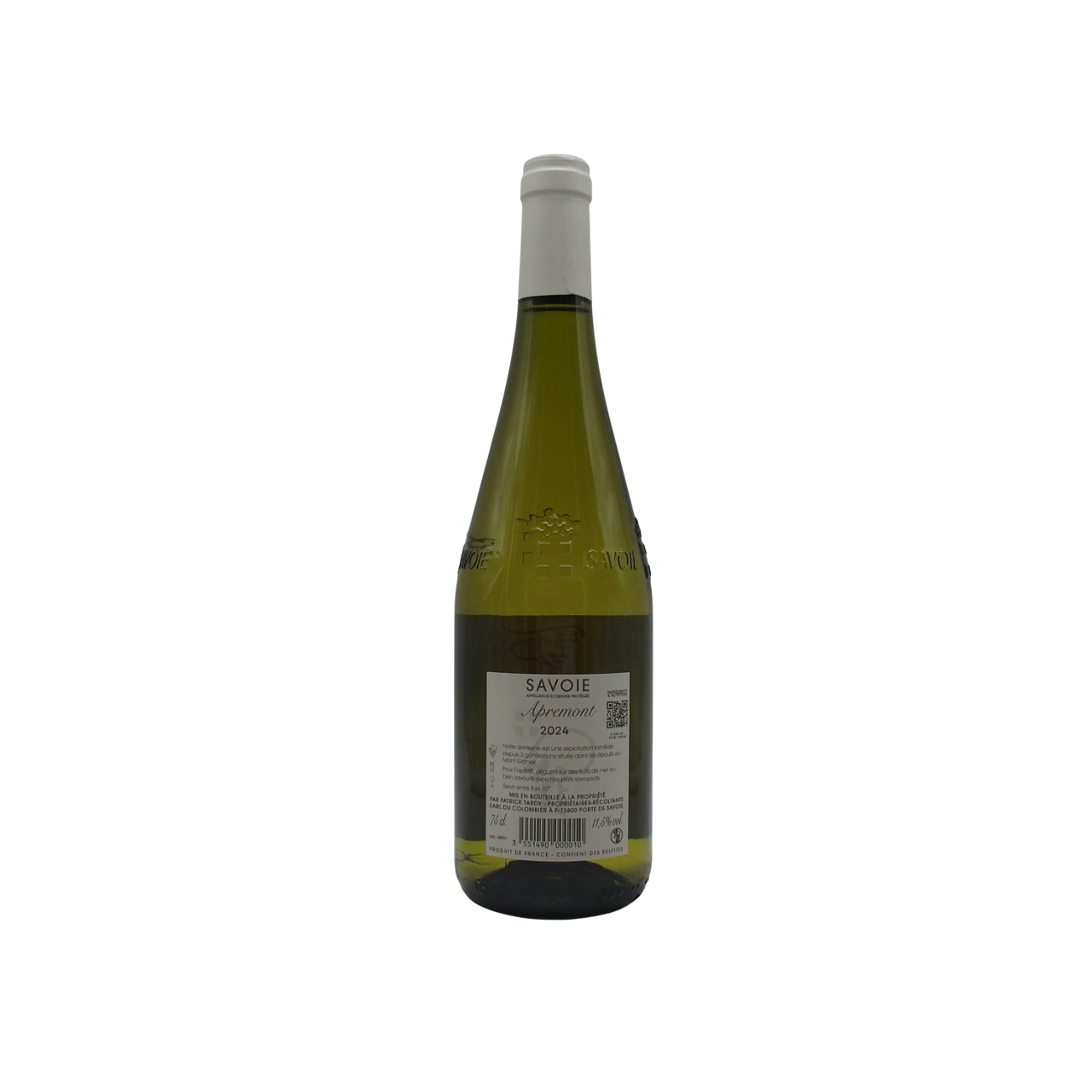 Apremont 2024 Domaine du Colombier Patrick Tardy