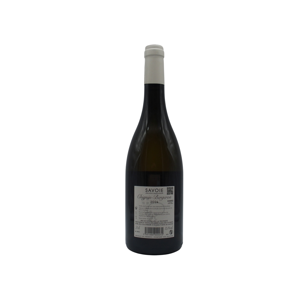 Chignin-Bergeron 2024 Domaine du Colombier Patrick Tardy
