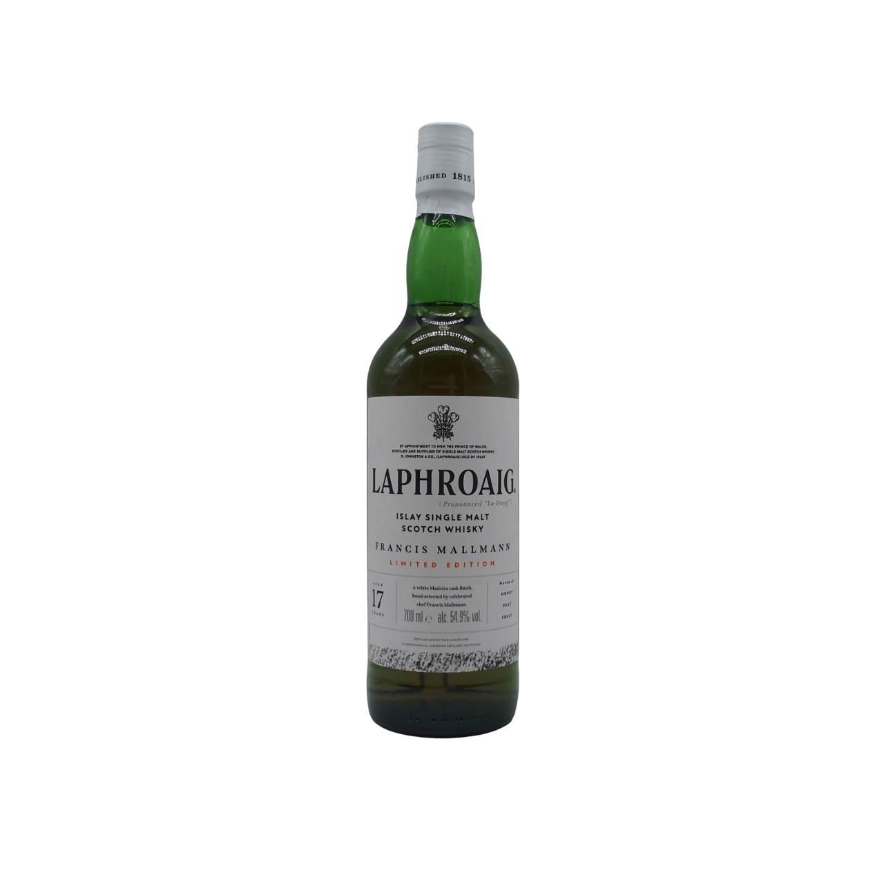 Whisky Laphroaig Francis Mallmann 17 ans Single Malt