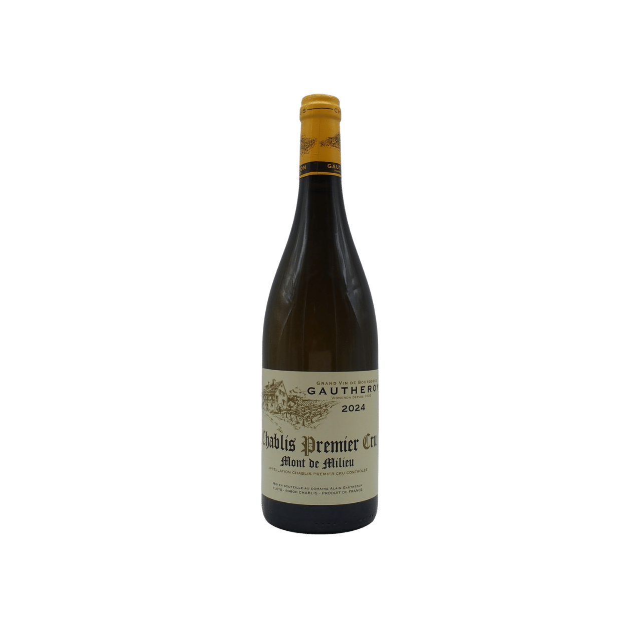 Chablis 1er Cru Mont de Milieu 2024 Domaine Gautheron