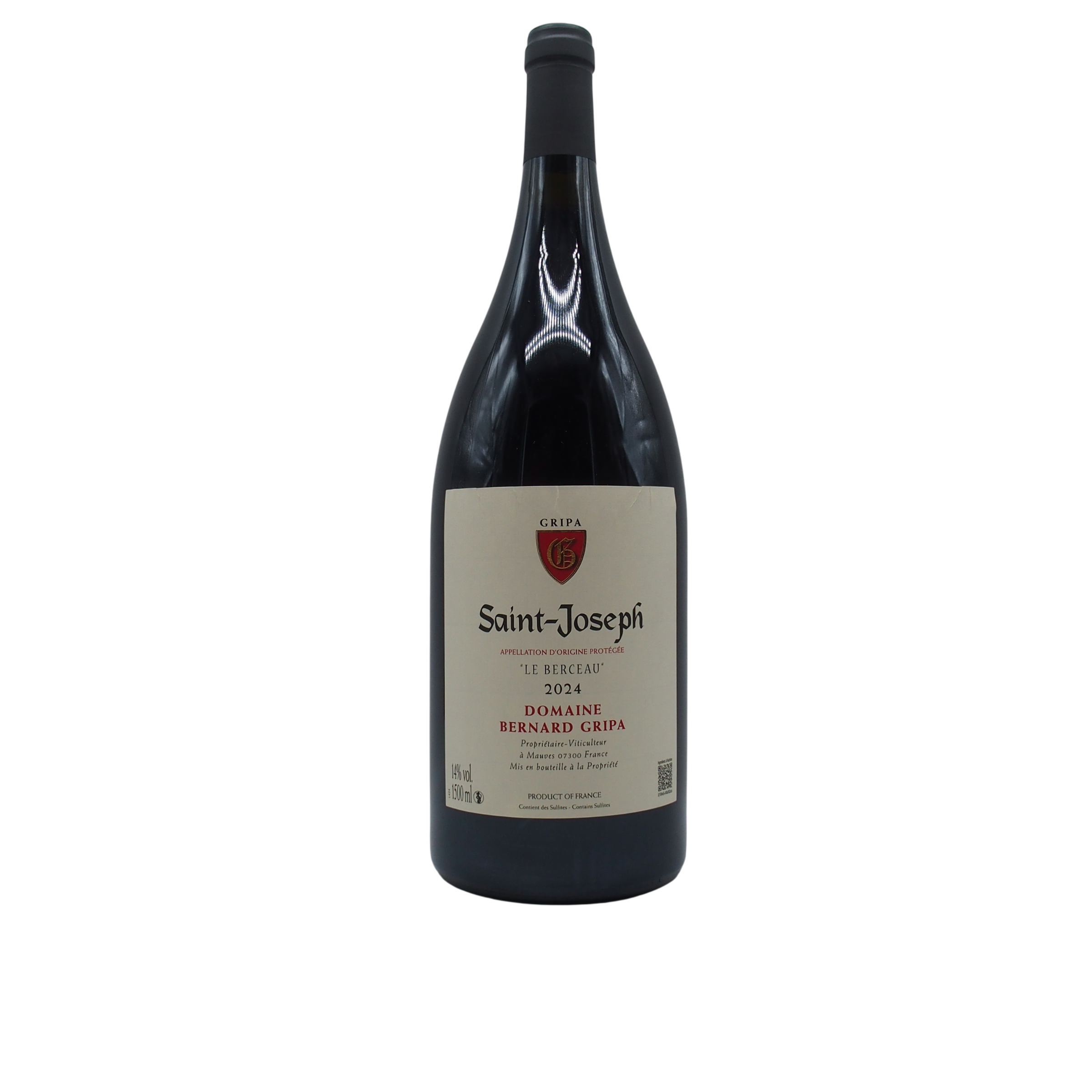 Magnum Saint-Joseph Rouge « Le Berceau » 2024 Bernard Gripa
