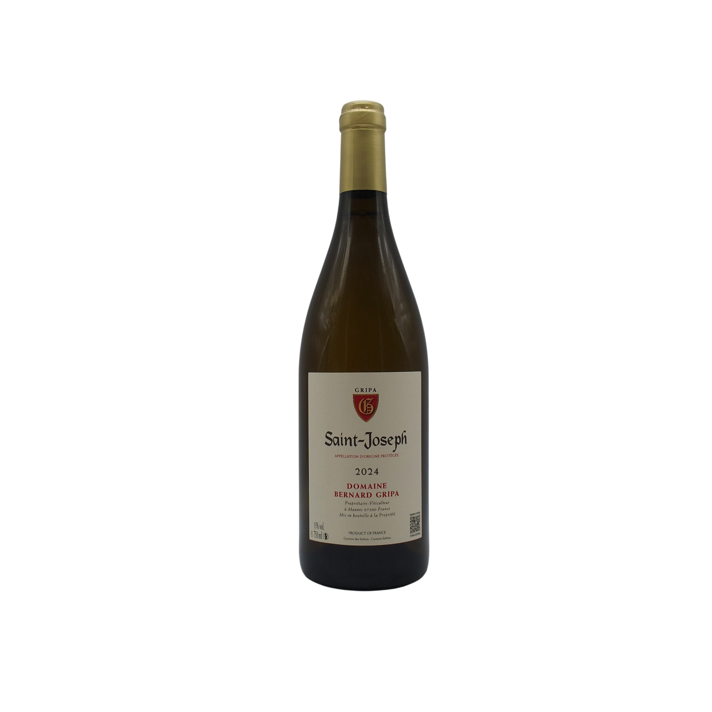Saint-Joseph Blanc 2024 Domaine Bernard Gripa