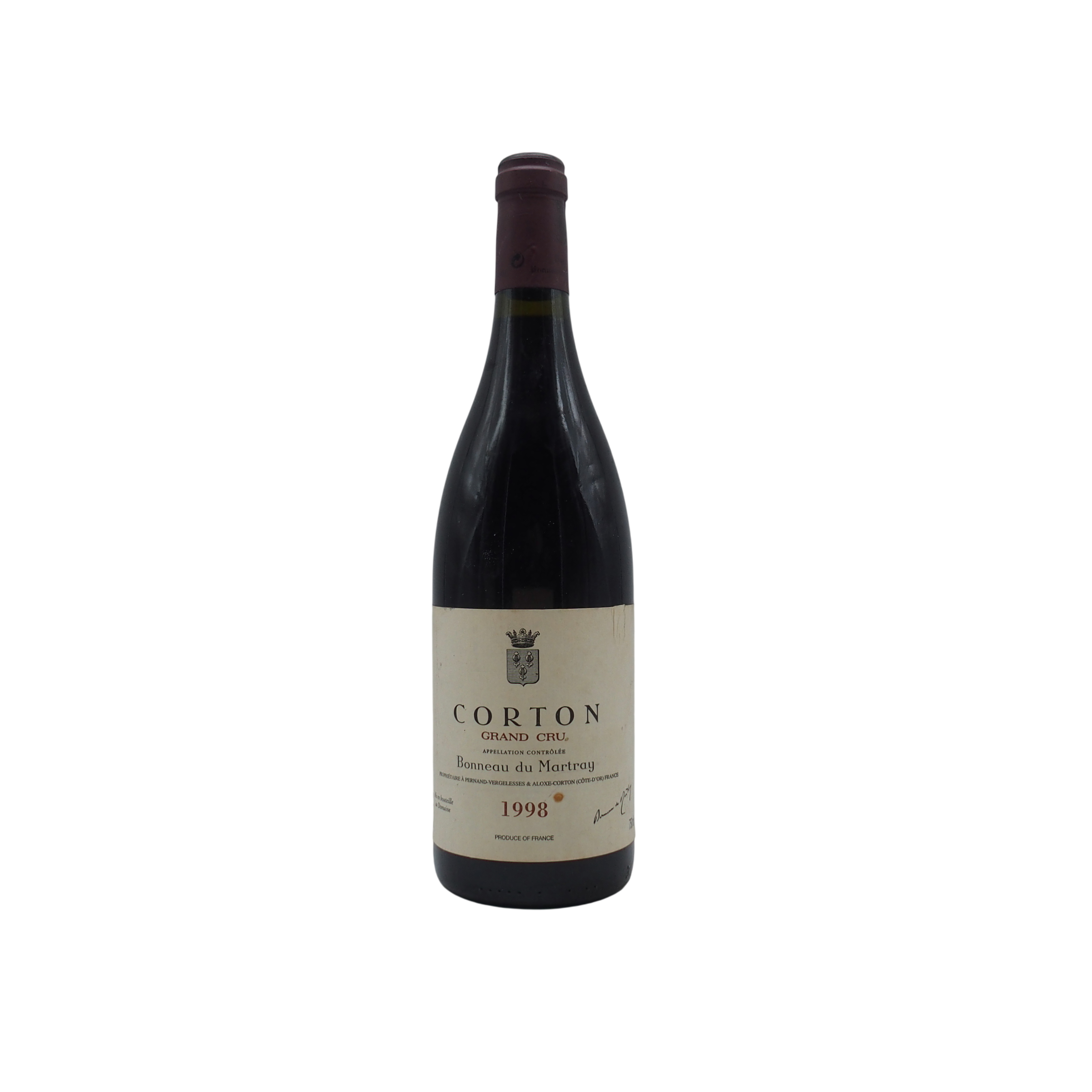 Corton Grand Cru 1998 Bonneau du Martray