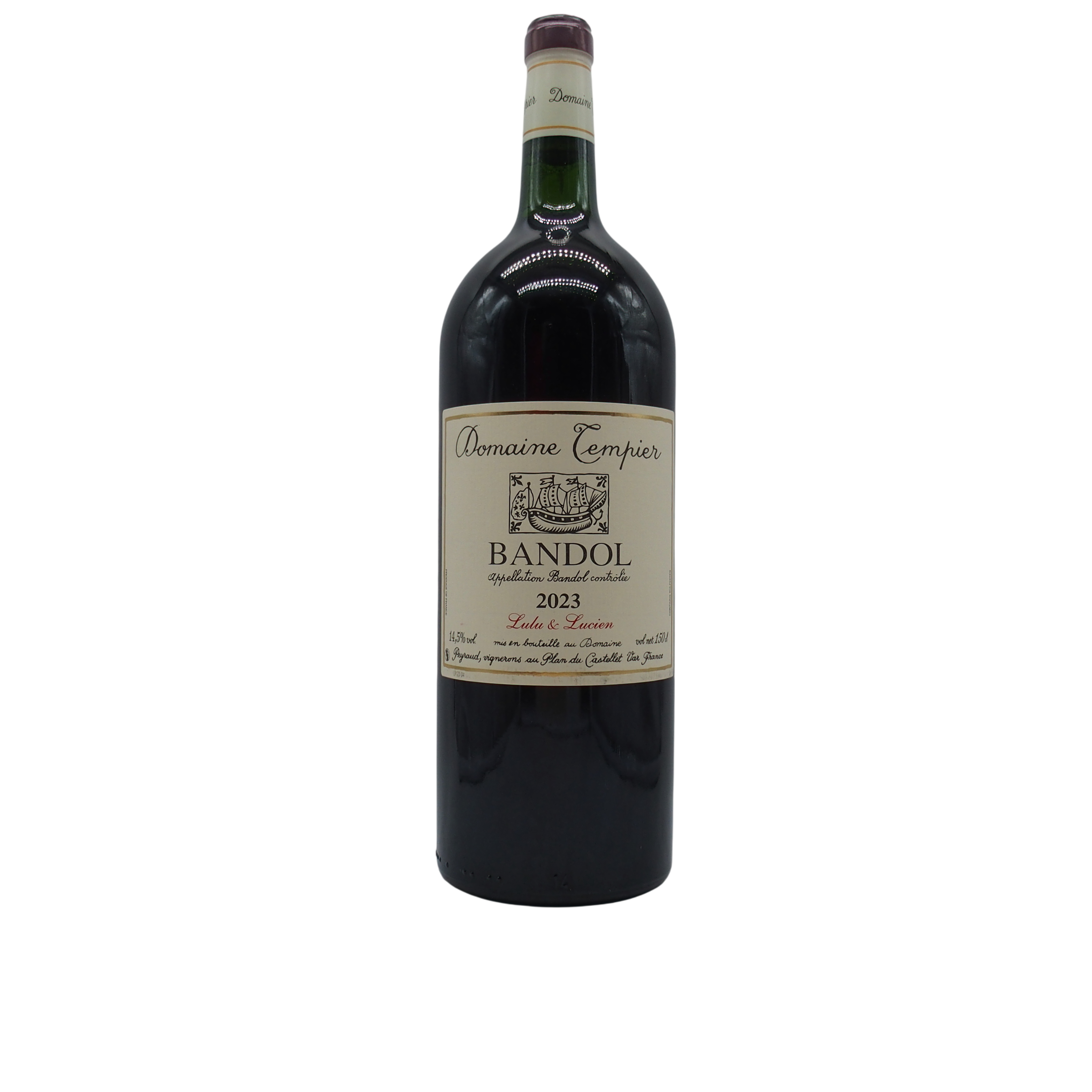 Magnum Bandol Rouge « Lulu & Lucien » 2023 Domaine Tempier