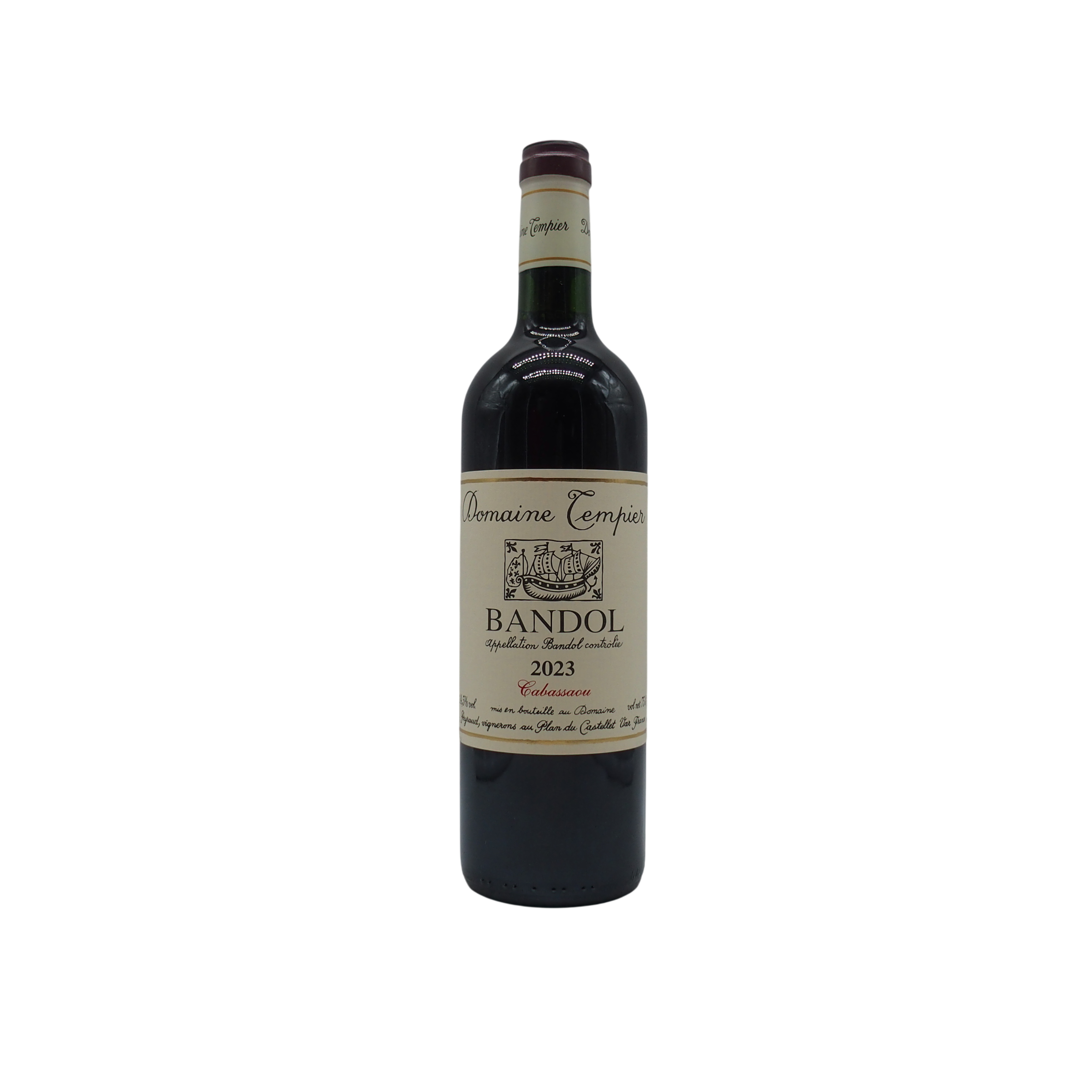 Bandol Rouge « Cabassaou » 2023 Domaine Tempier