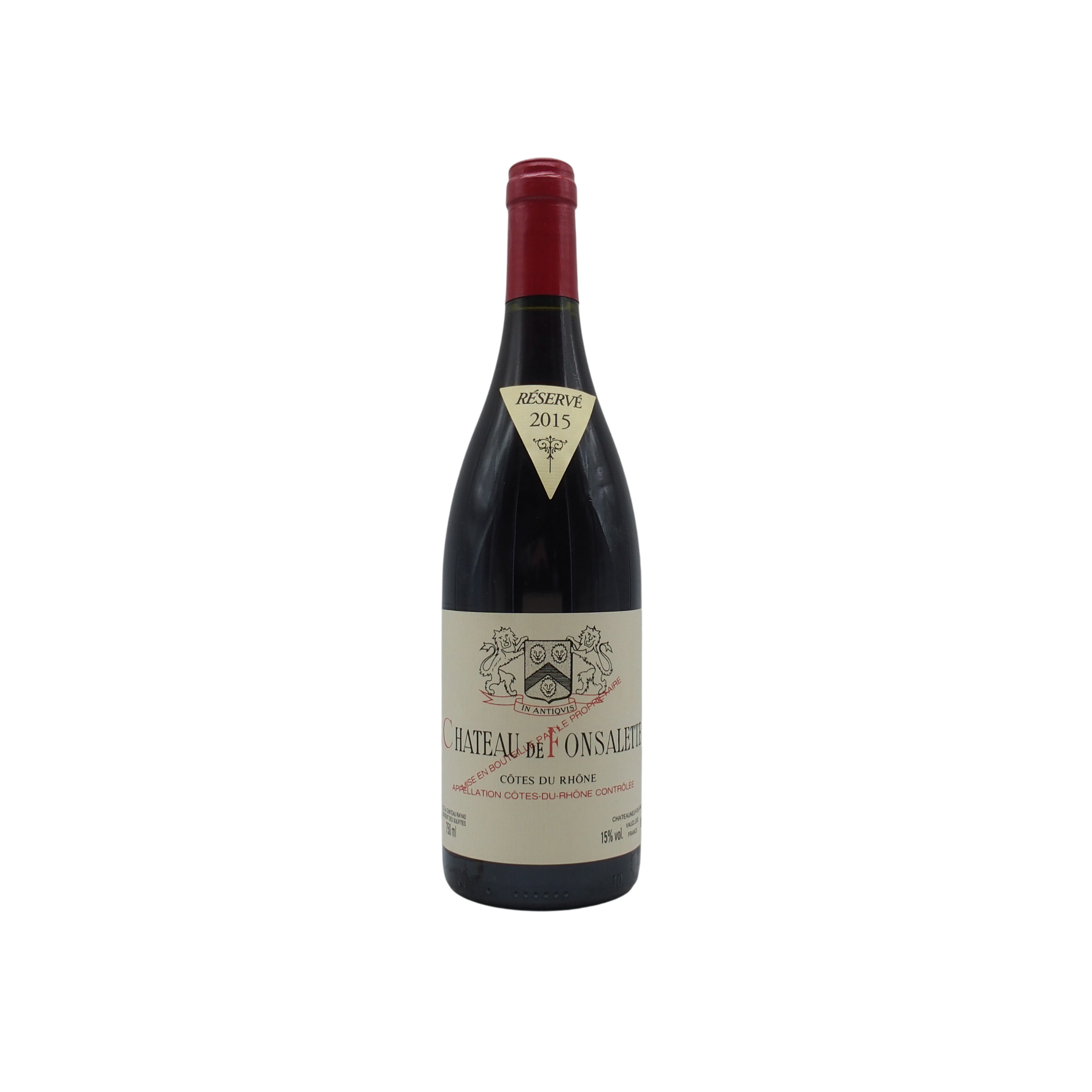 Côtes du Rhône 2015 Château de Fonsalette