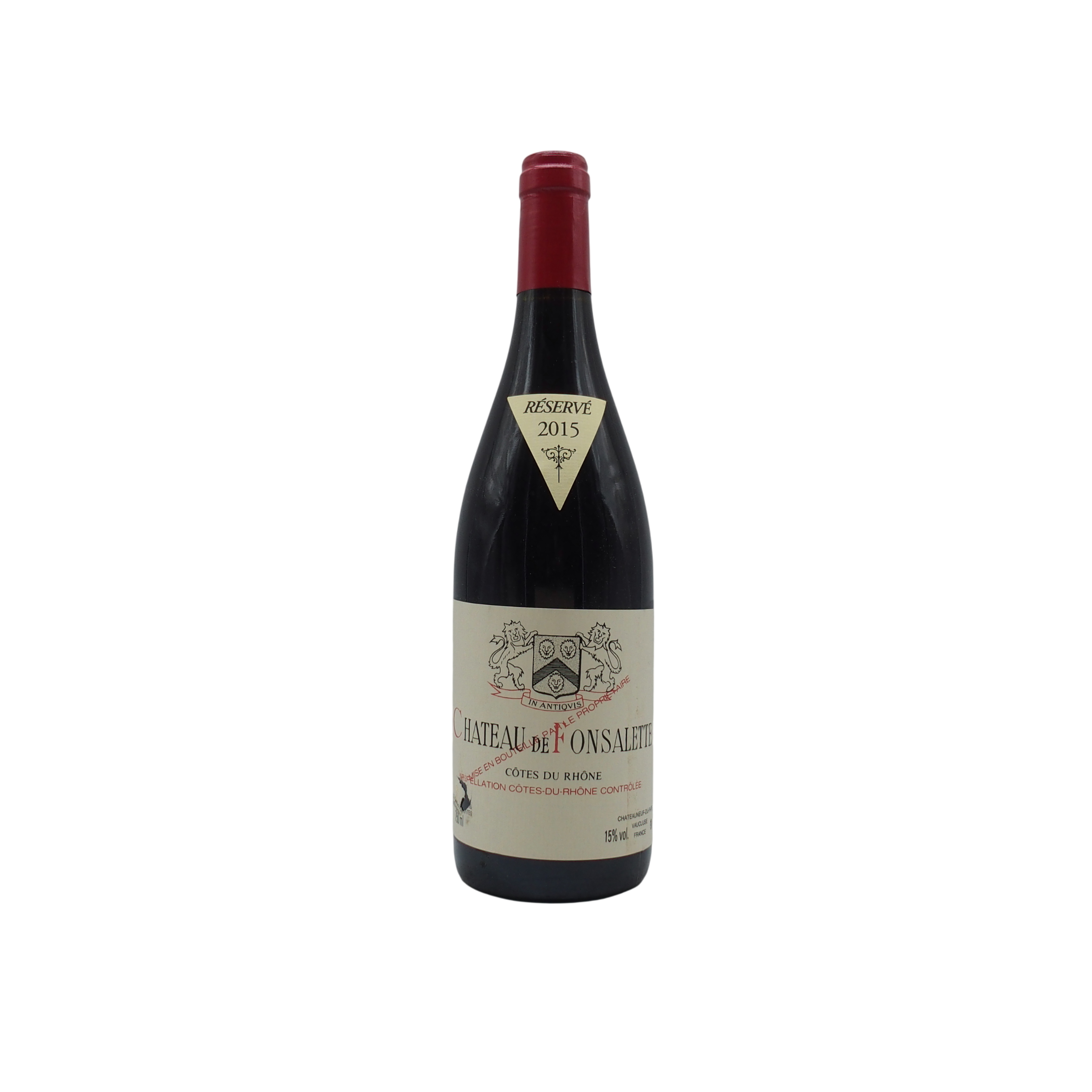 Côtes du Rhône 2015 Château de Fonsalette
