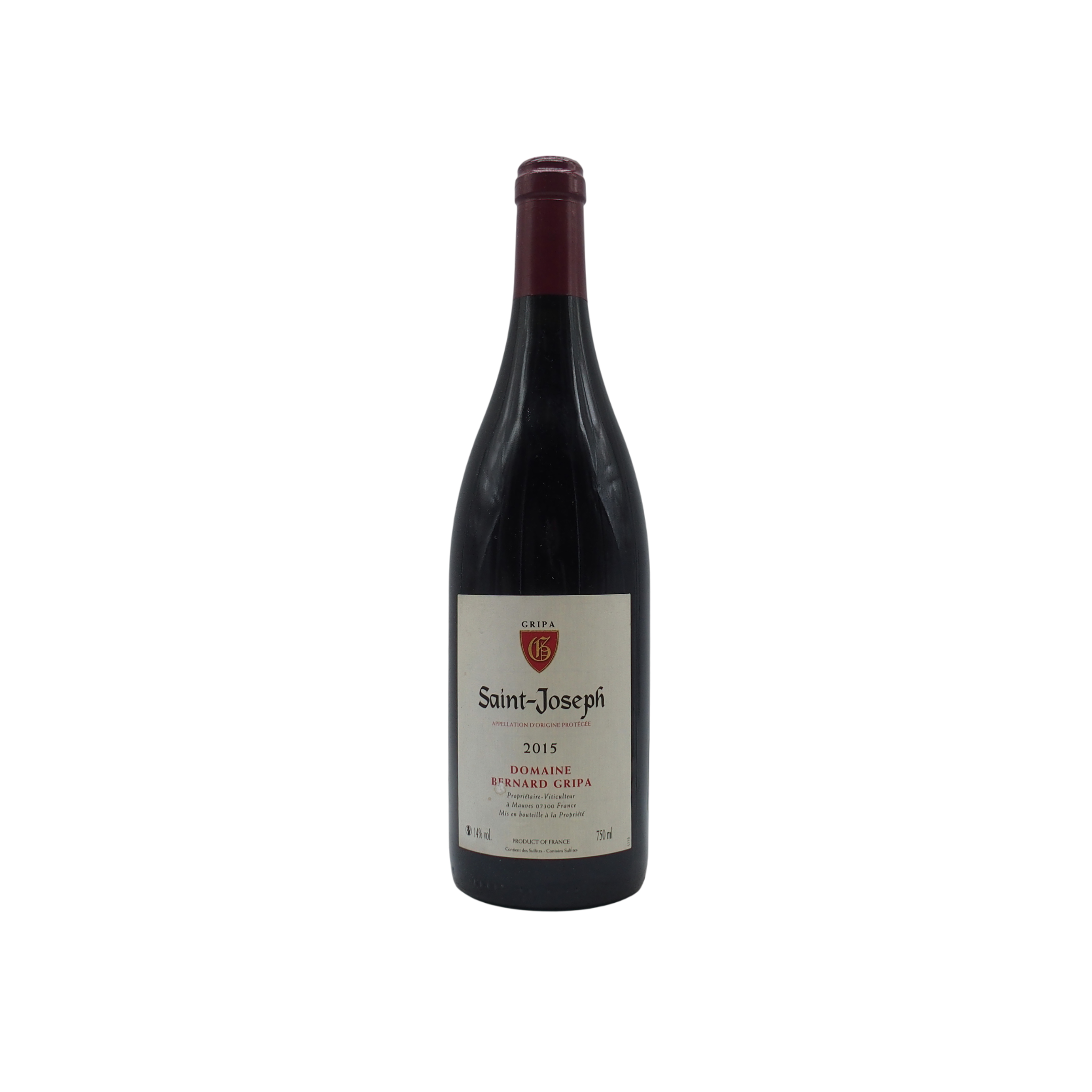 Domaine Bernard Gripa Saint-Joseph rouge 2015