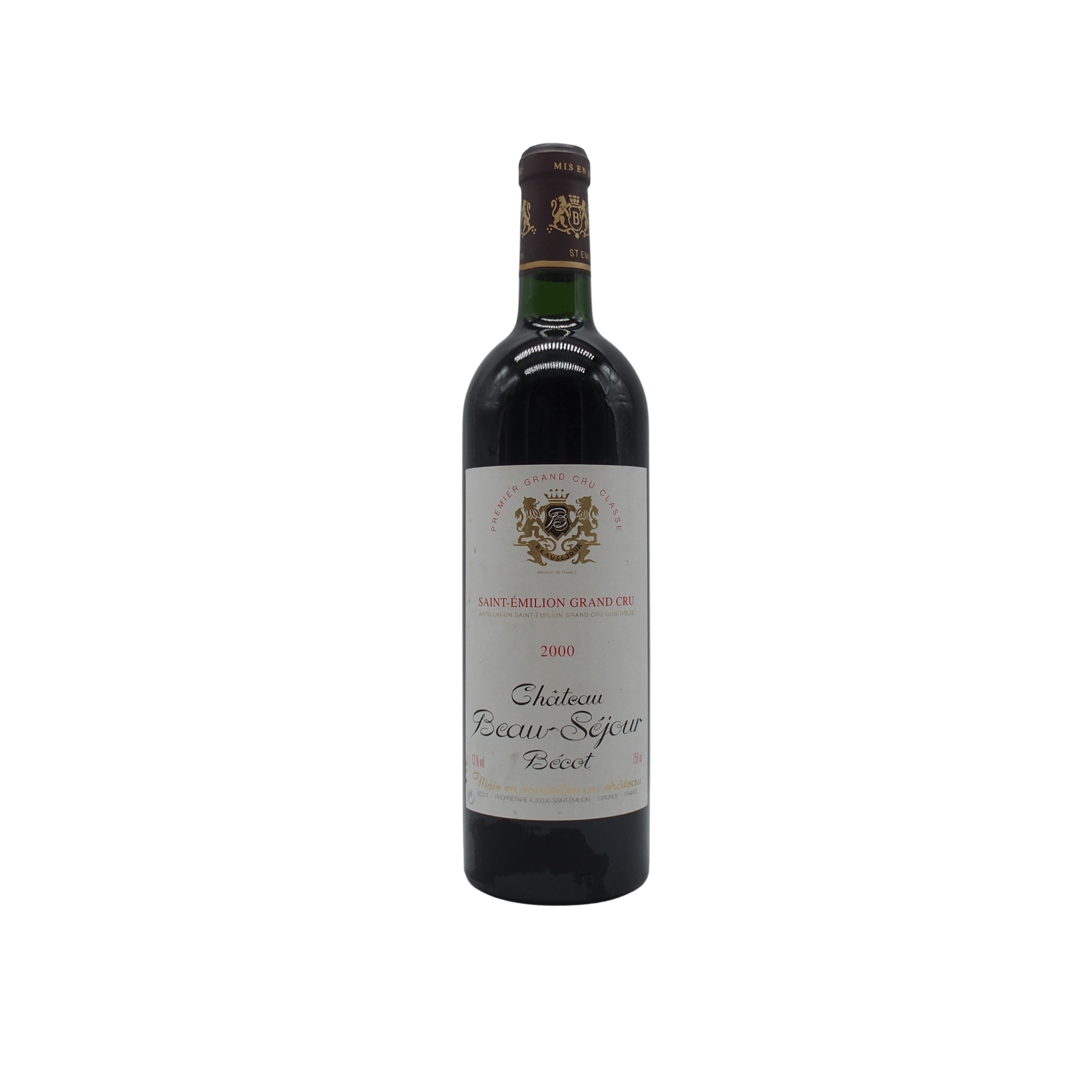 Château Beau-Séjour Bécot 2000