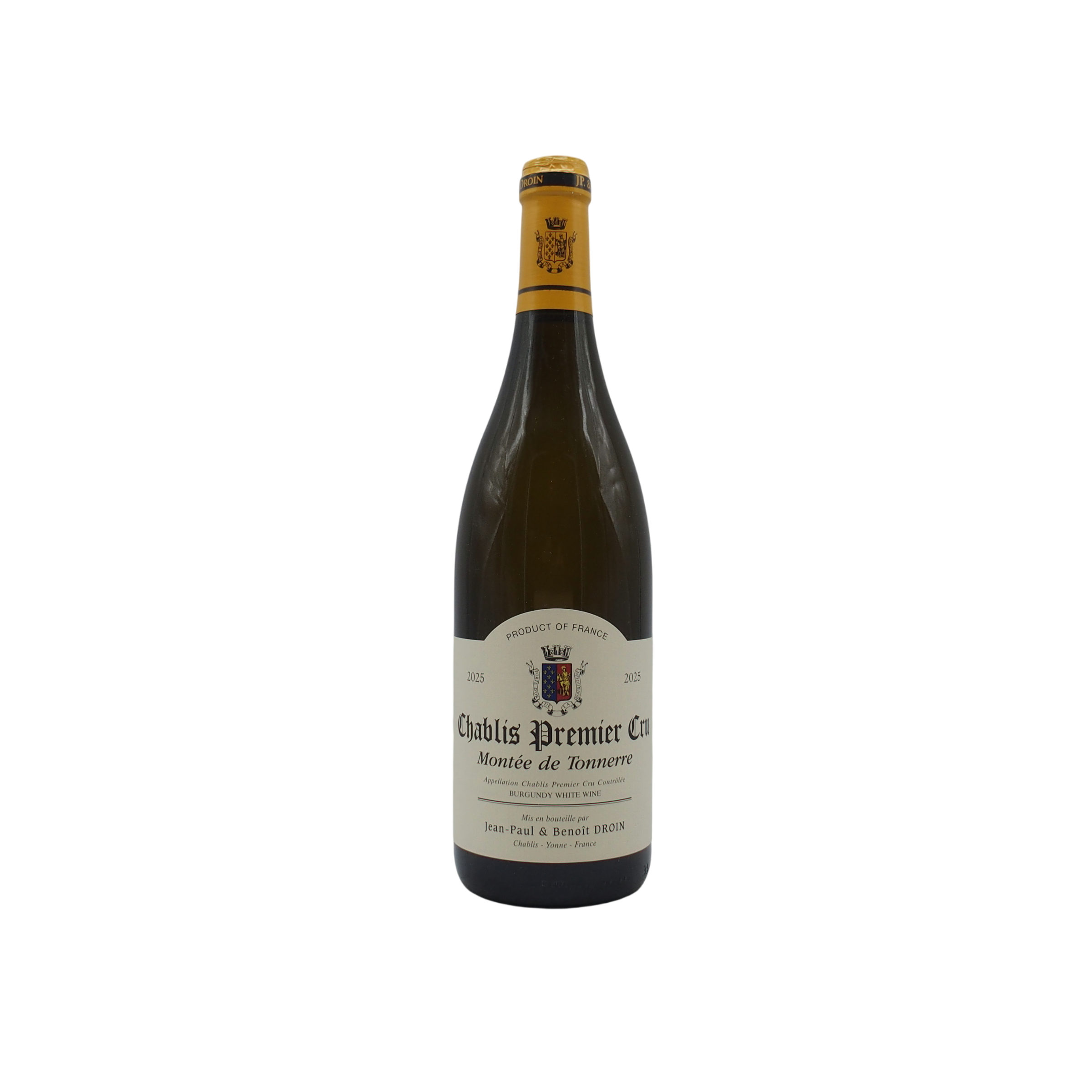 Chablis 1er Cru « Montée de Tonnerre » 2025 Jean-Paul et Benoît Droin